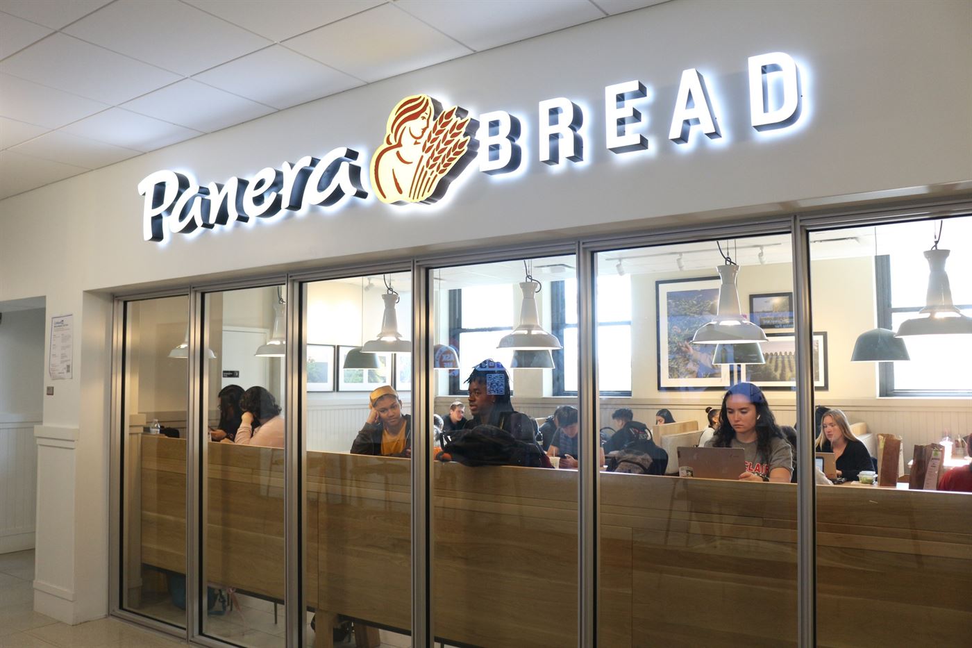 Panera Bread, located in Cole hall, is one of the most popular places on campus to eat, especially for their smoothies. Sal DiMaggio | The Montclarion