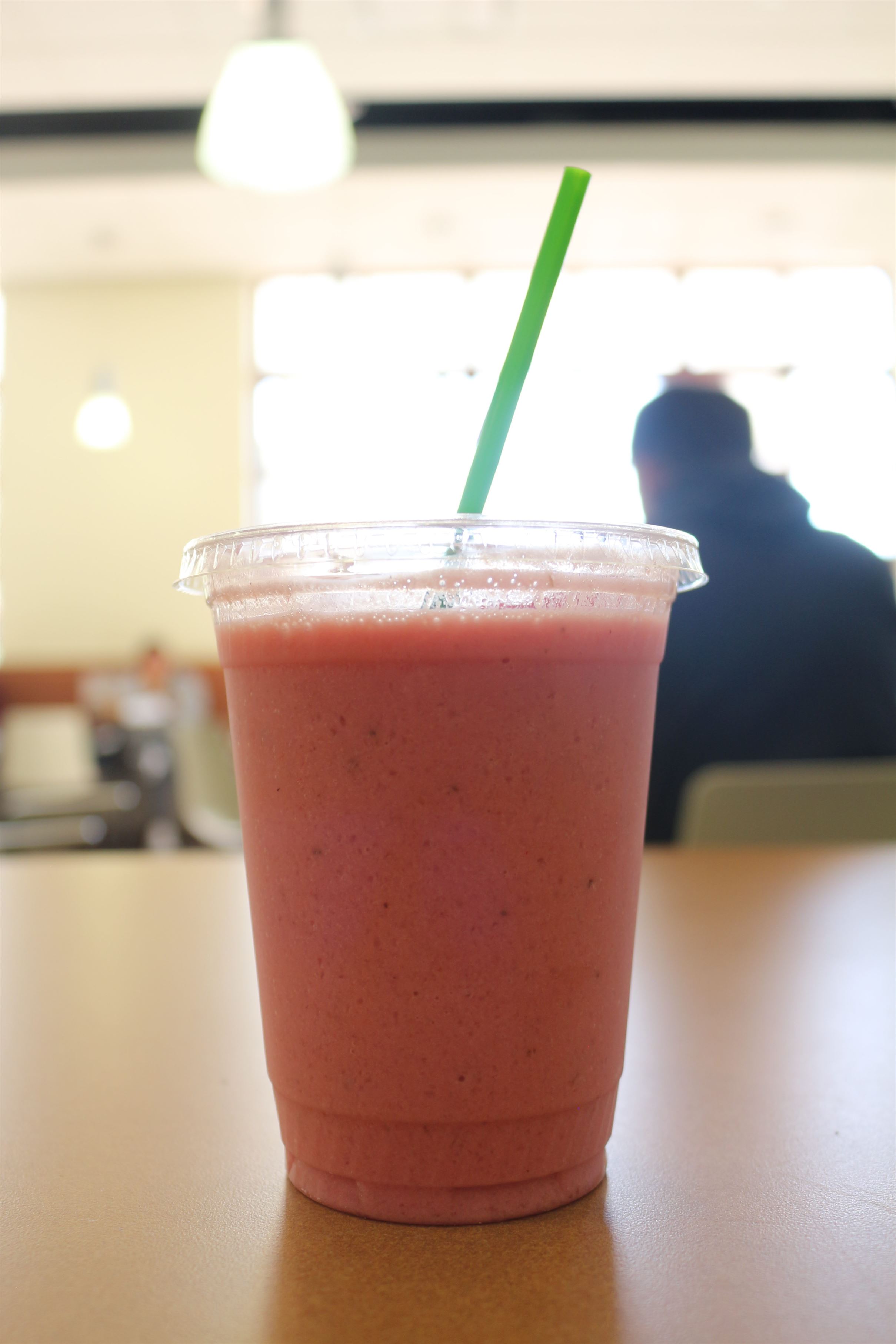 The strawberry banana smoothie at the Venture Cafe is my favorite smoothie on campus. Sal DiMaggio | The Montclarion