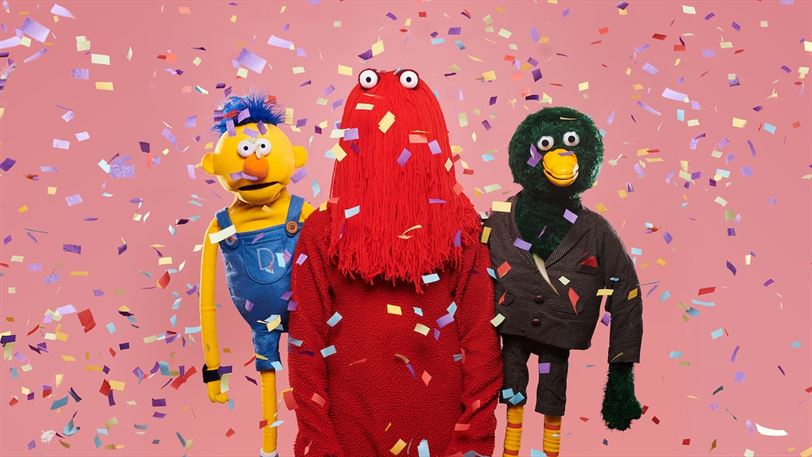 "DHMIS" is a horror/comedy show featuring three puppets who learn something new about the world each episode. Photo courtesy of Channel 4