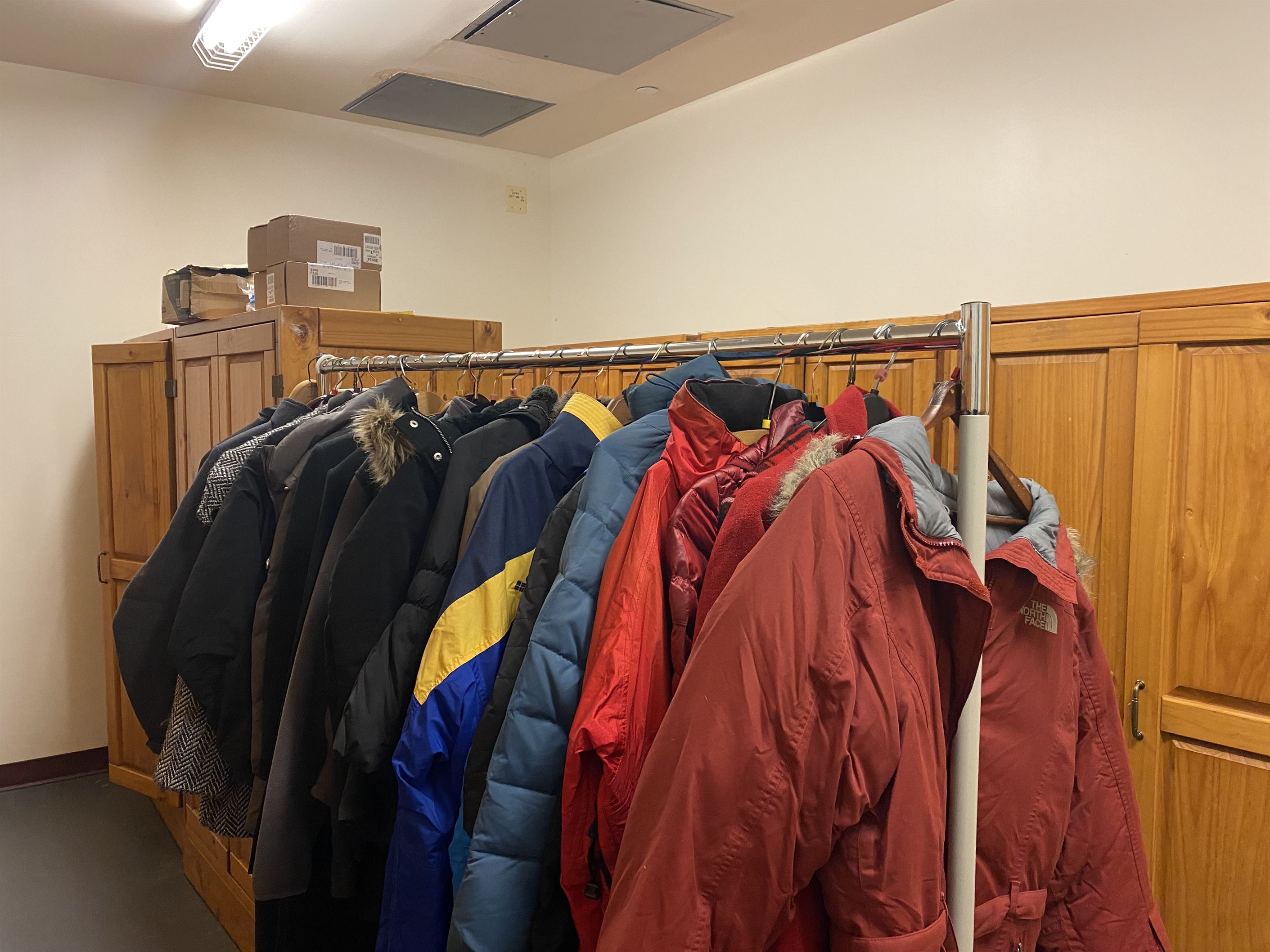 Housed inside Alice Paul Hall in The Village, Rocky's Closet is available for students on Wednesday, Thursday and Friday.
Crystal Durham | The Montclarion