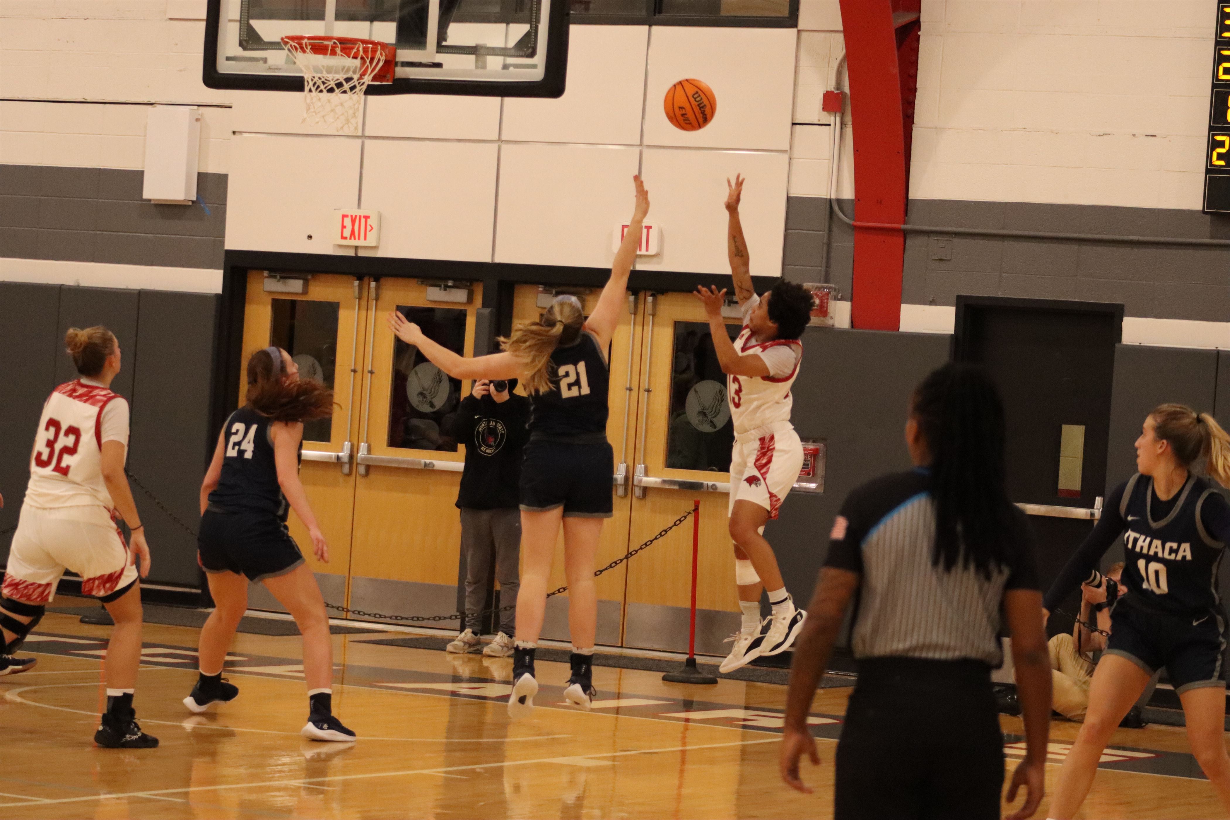Kendall Hodges goes up for a layup. Dan Dreisbach | The Montclarion