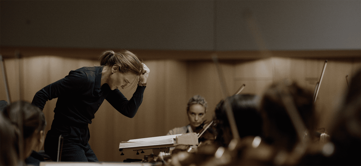 Lydia Tár (Blanchett) is the world-famous, first-ever female chief conductor of the Berlin Philharmonic. Photo courtesy of Focus Features