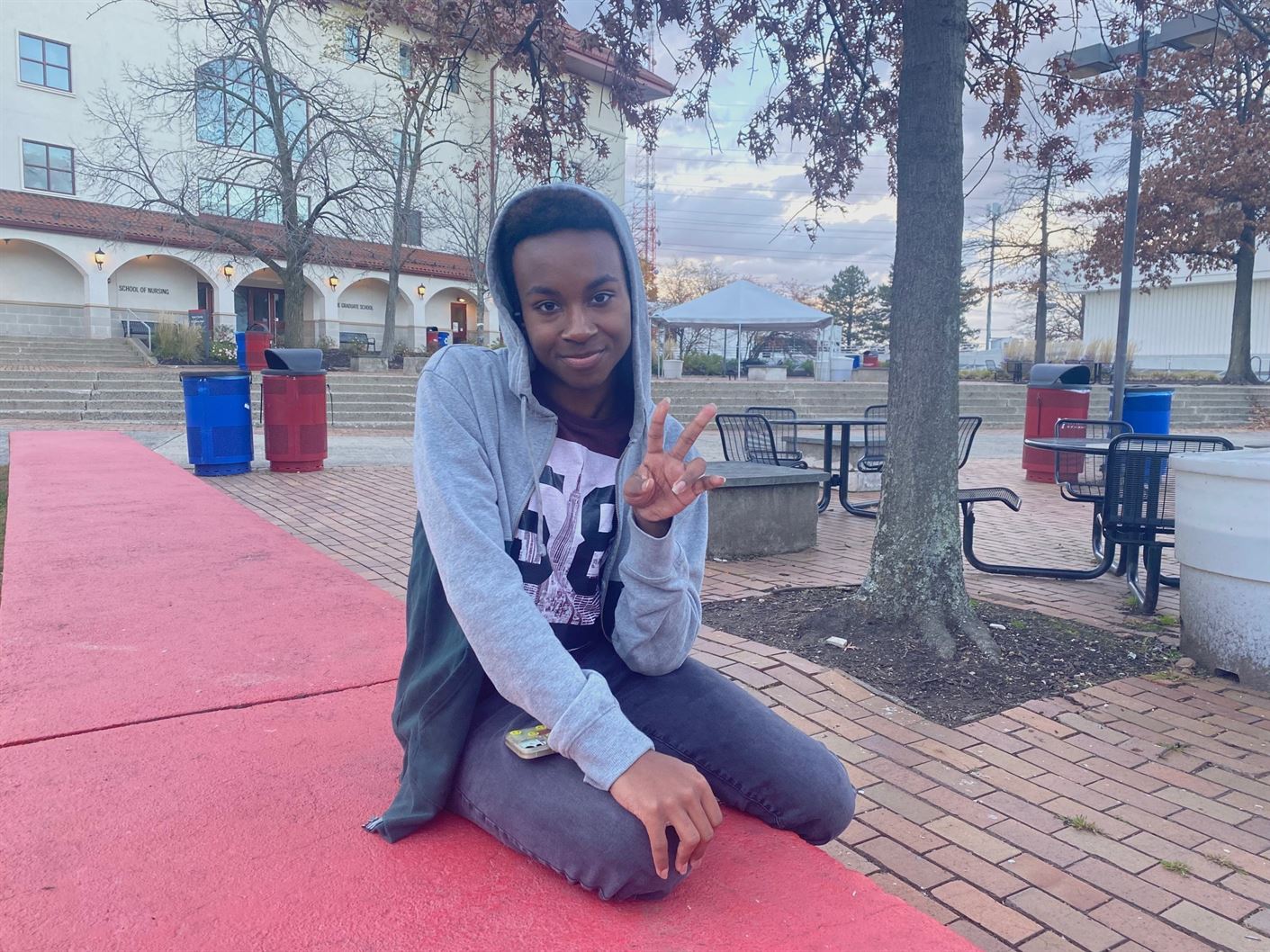 Quran Butler, a freshman theatre studies major, says that with the nation's current political climate and especially at this stage of our lives, we should have opinions and voting is the voice we have to make a change.
Kamil Santana | The Montclarion