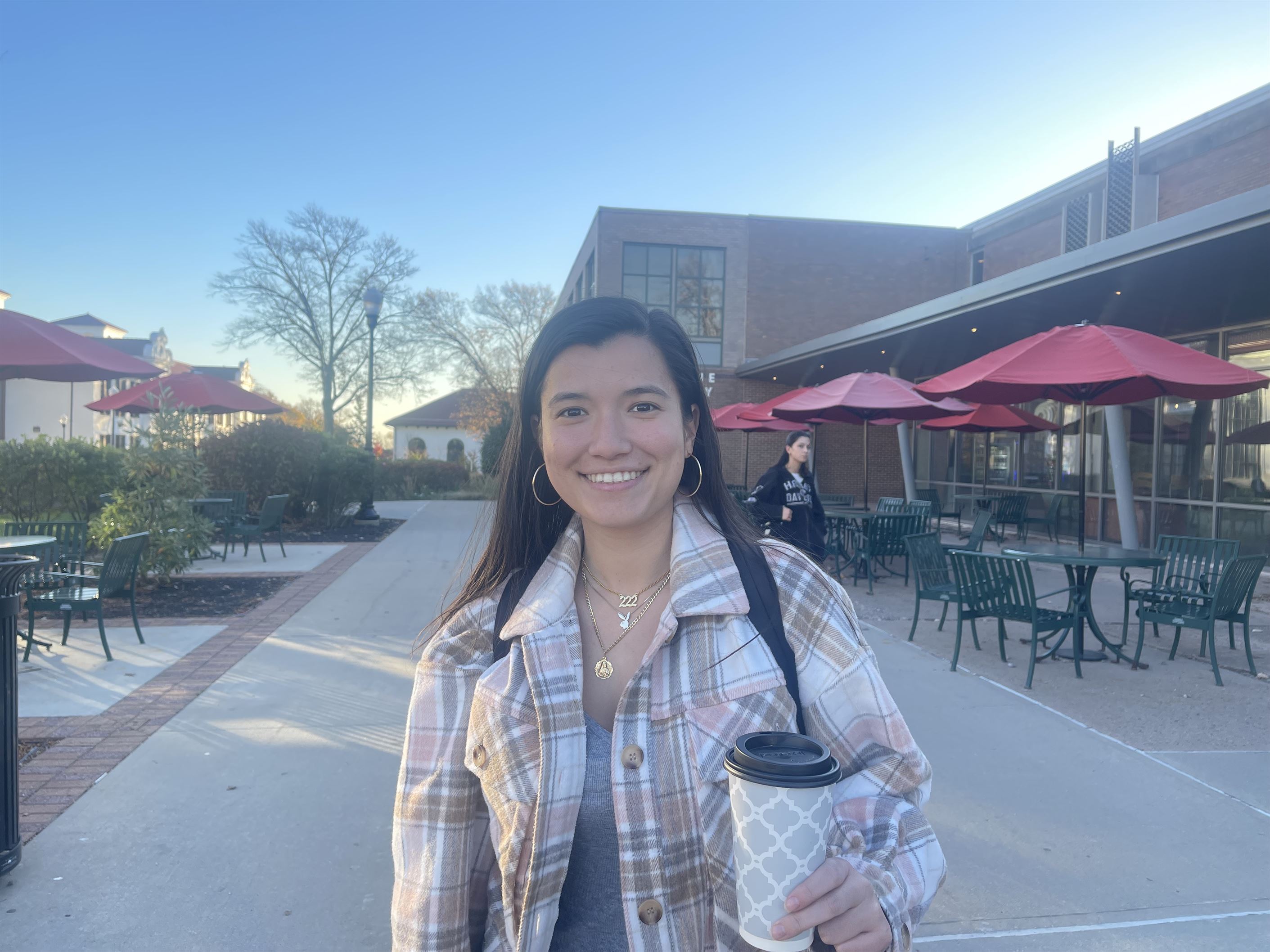 Lauryn Miqueli, a junior sociology sociology major, says she was unable to vote and was not aware of the university's resources. 
Jennifer Portorreal | The Montclarion