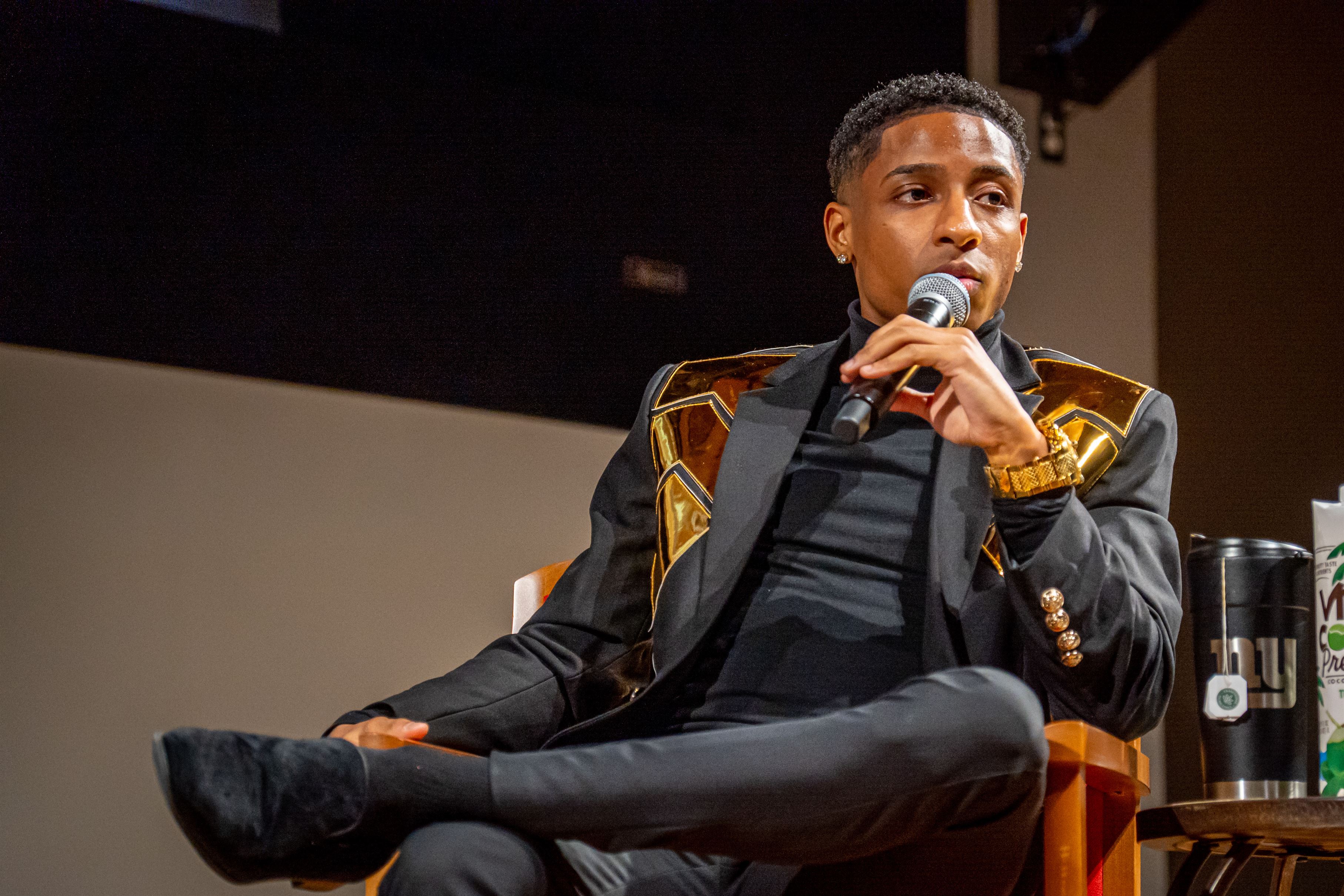 Myles Frost talks about the highs and lows in his journey of being in the performing arts. Lynise Olivacce | The Montclarion