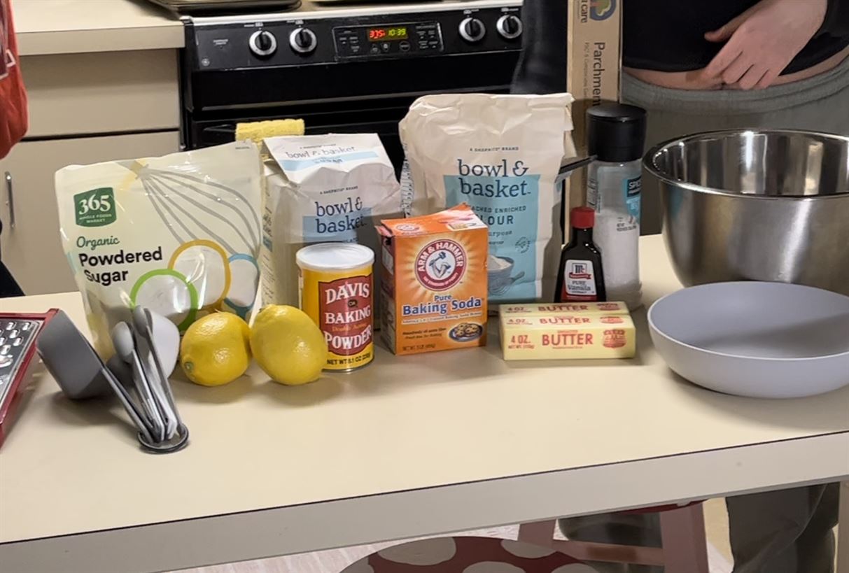 These are al the ingredients you'll need to make the cookies.
Hannah Effinger | The Montclarion