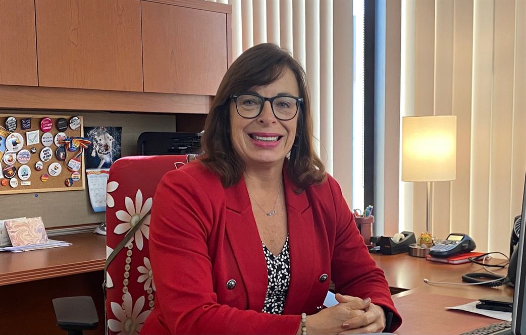 Dr. Dawn Soufleris is the Vice President for Student Development & Campus Life at Montclair State University. She hopes that the new vendor will provide a broader range of food options for students.
