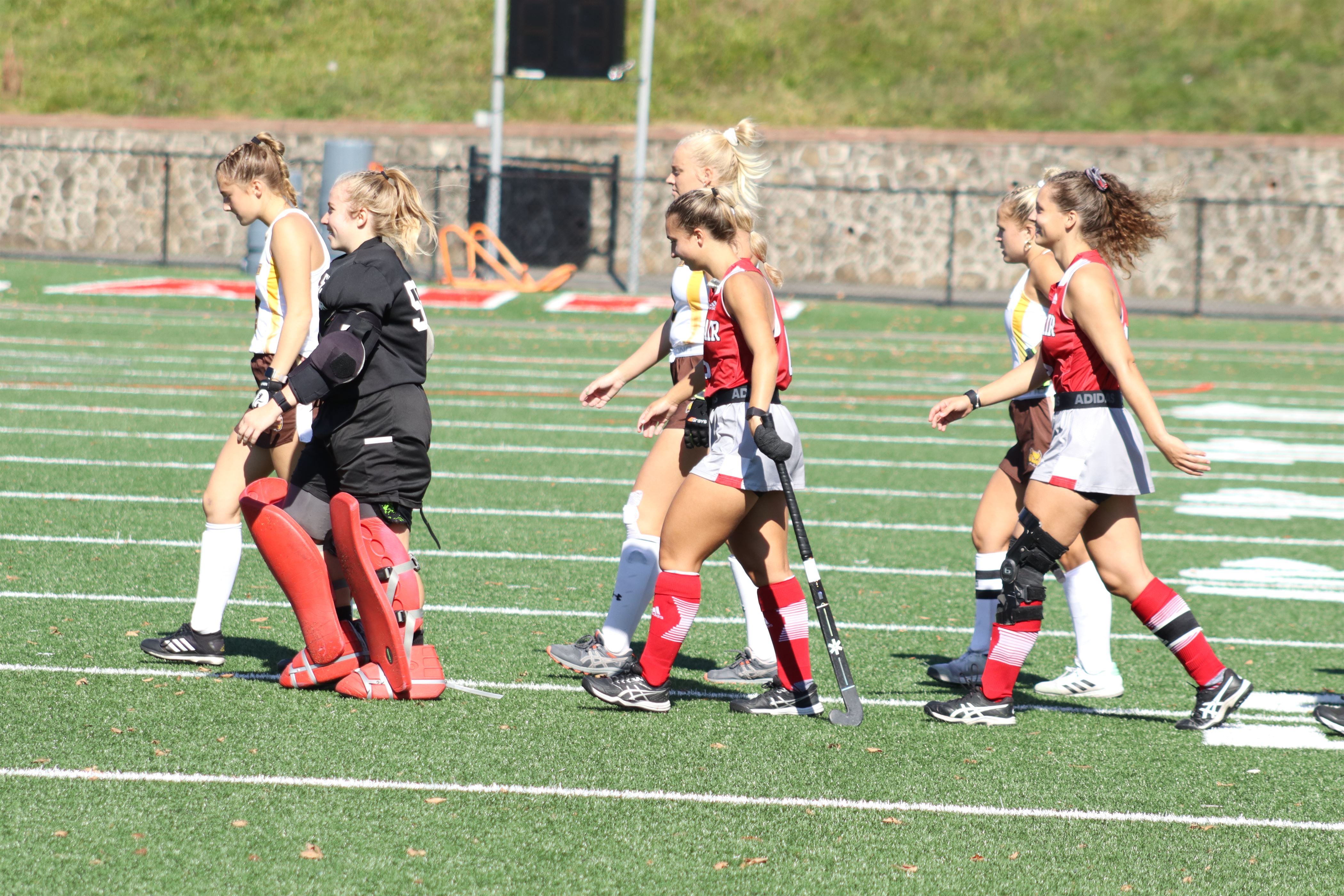 The field hockey team had a shaky start, but they rallied back to play in the postseason. Trevor Giesberg | The Montclarion