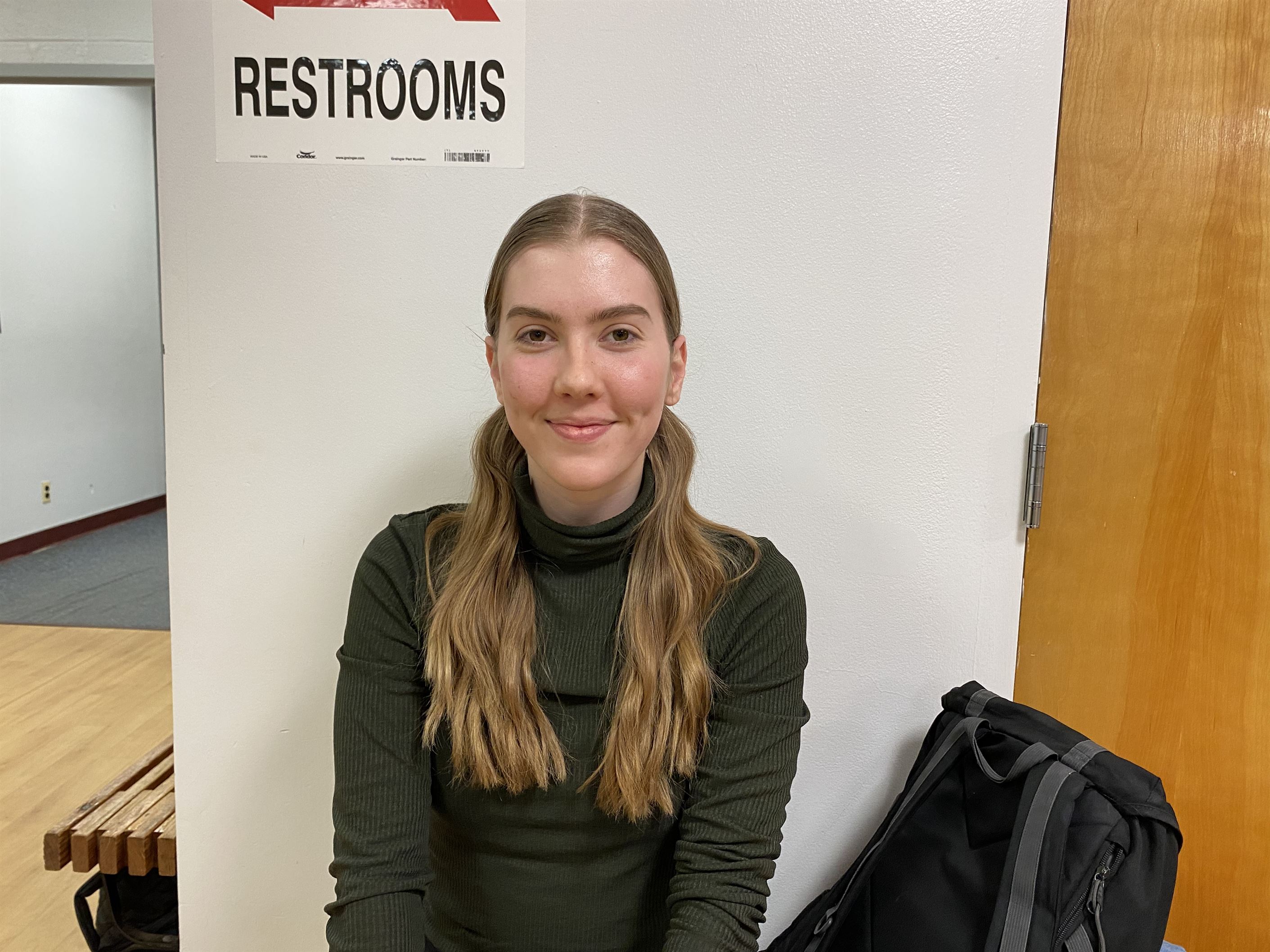 Lauren Taylor, junior musical theater major is nervous for shows and her castmates without the flu shot being required || The Montclarion| Erin Lawlor
