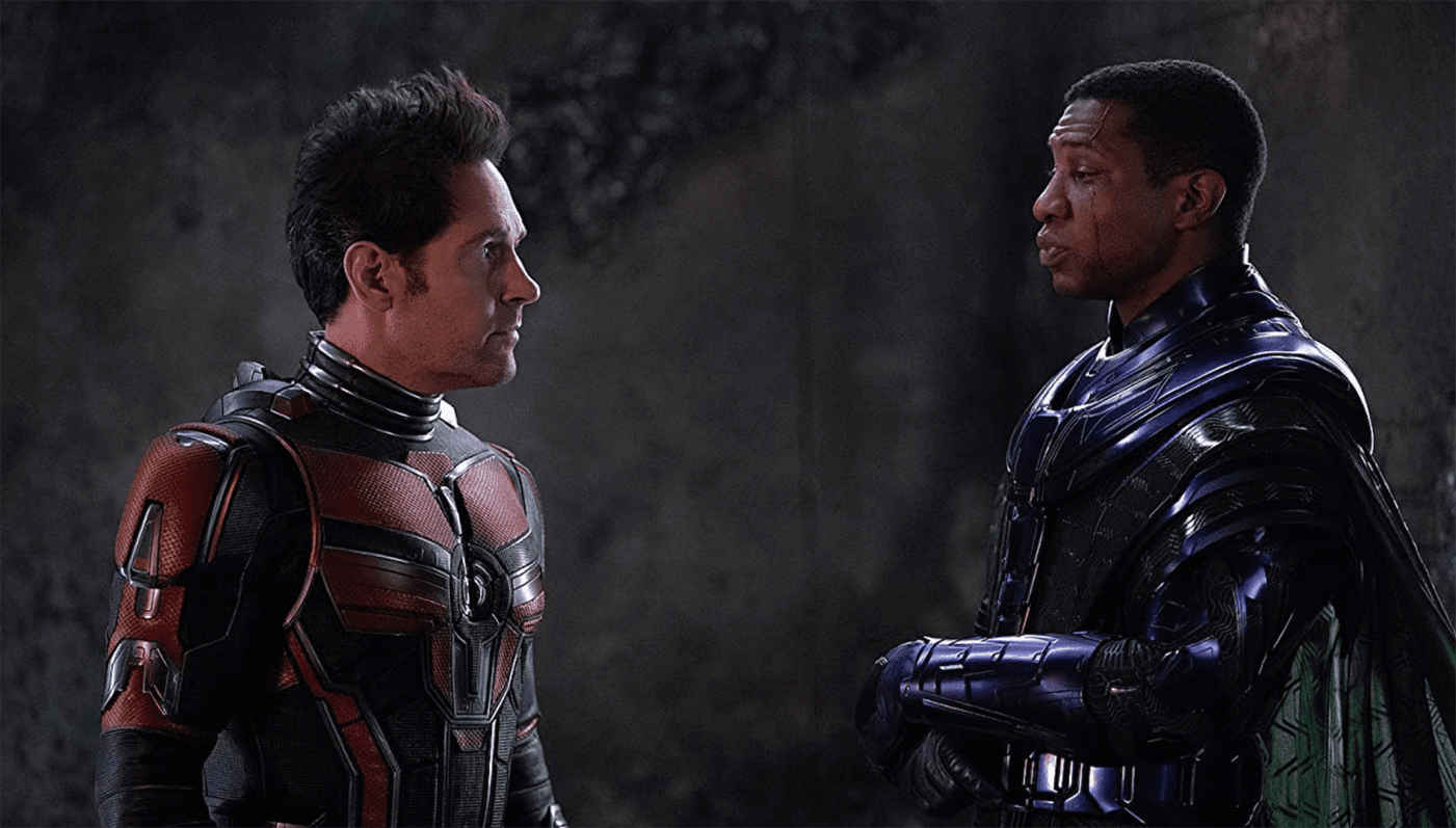 “Antman and the Wasp: Quantumania” stars Paul Rudd (left) and Jonathan Majors (right). Photo courtesy of Marvel Studios