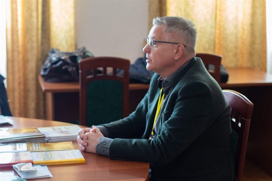 In Kyiv, Ukraine, Pavlo Lushyn is the head of the department of general and practical psychology at the University of Educational Management. Photo courtesy of Pavlo Lushyn