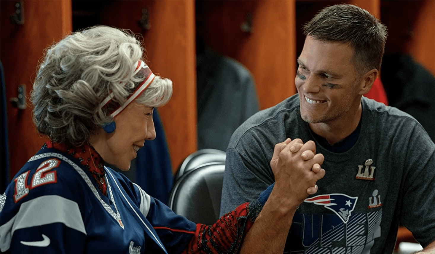 Tom Brady stars as himself in the film. Photo courtesy of Paramount Pictures