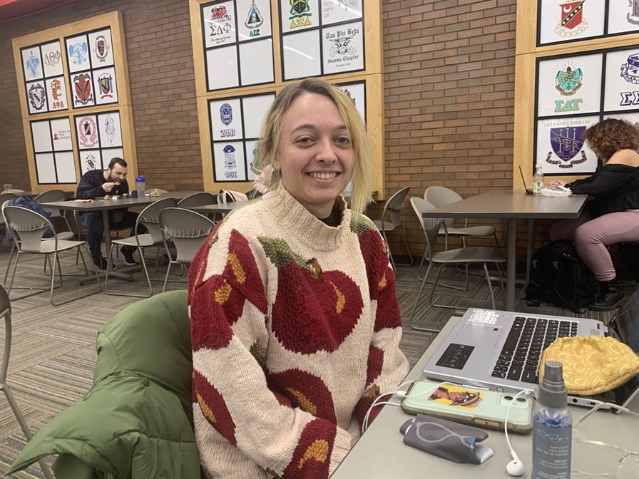 Kira Fucci, a sophomore linguistics major, shared how the adjustment to virtual learning was her biggest innovation toward learning in university. Aidan Ivers | The Montclarion