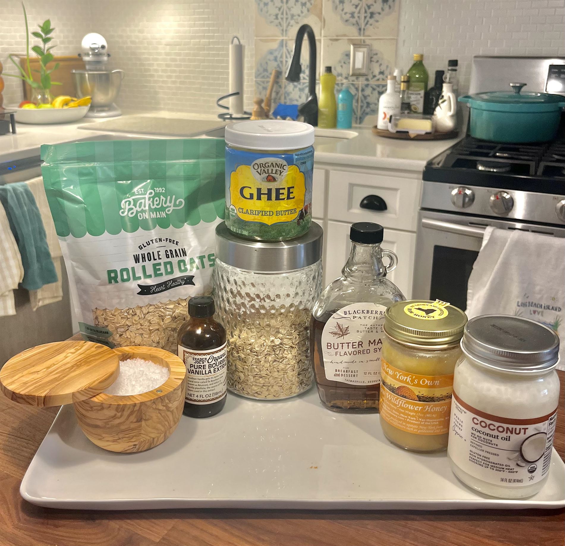These are all the ingredients to make a wholesome batch of granola.
Courtney Lockwood | The Montclarion