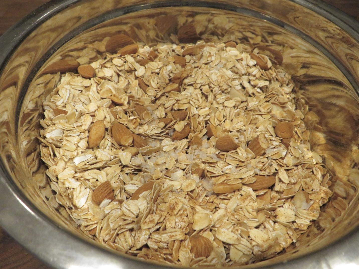 Here are the oats, almonds, and salt.
Courtney Lockwood | The Montclarion