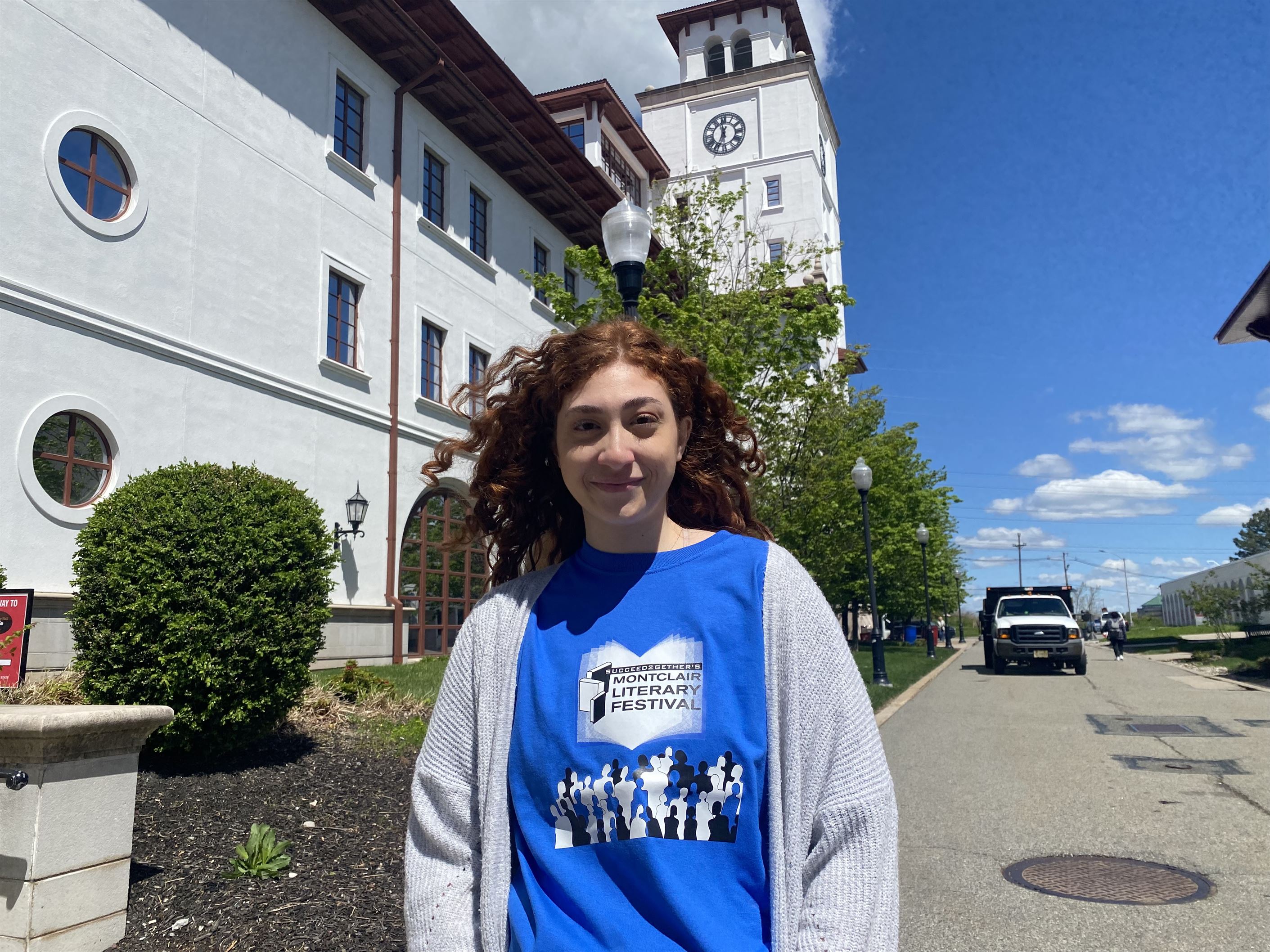 Alyssa Roberts, an English graduate student, enjoyed connecting with the authors and other attendees at the festival.
Olivia Yayla | The Montclarion