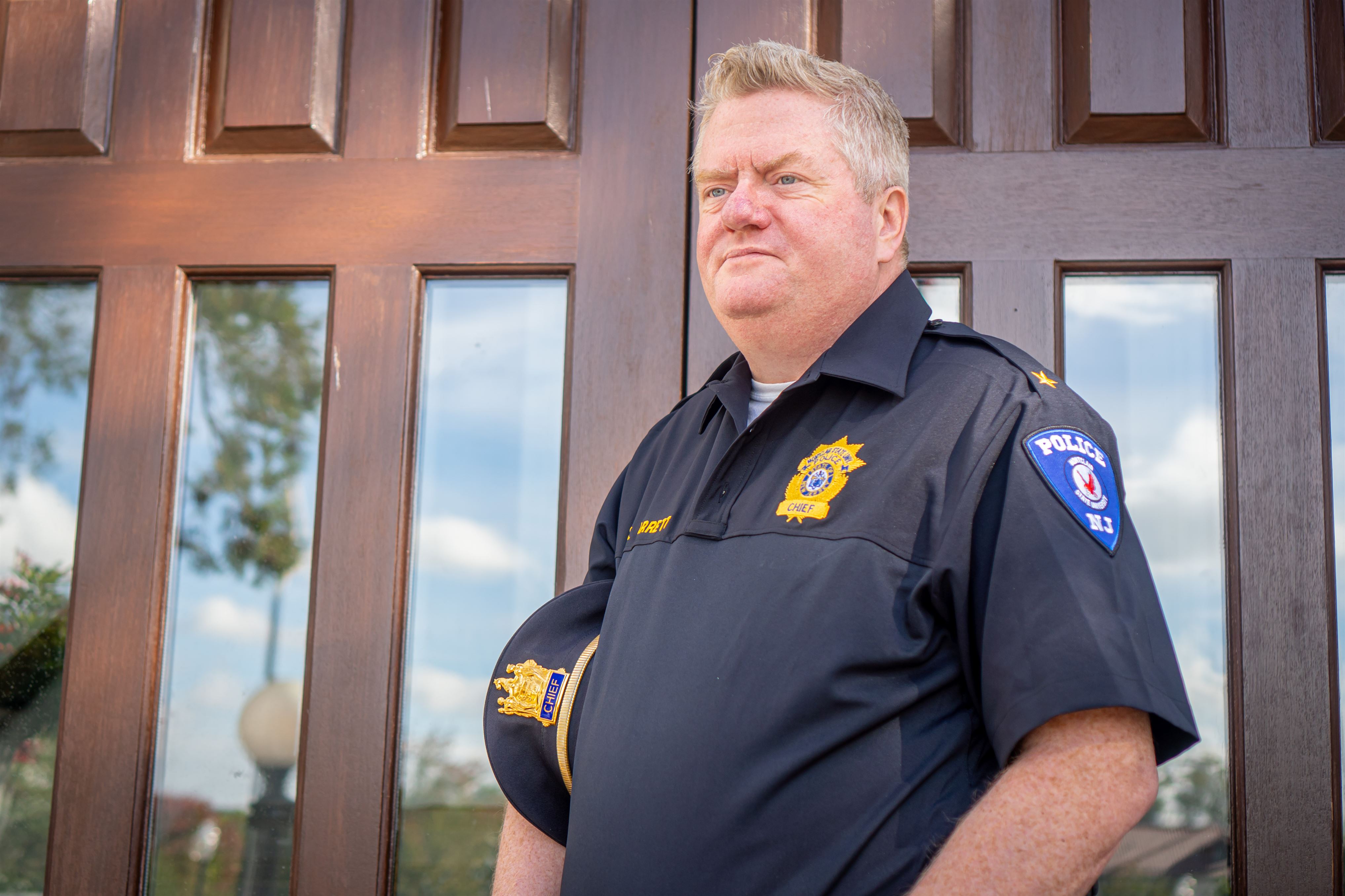 Kieran Barrett has been promoted from captain to chief of police of the Montclair State University Police Department. Lynise Olivacce | The Montclarion