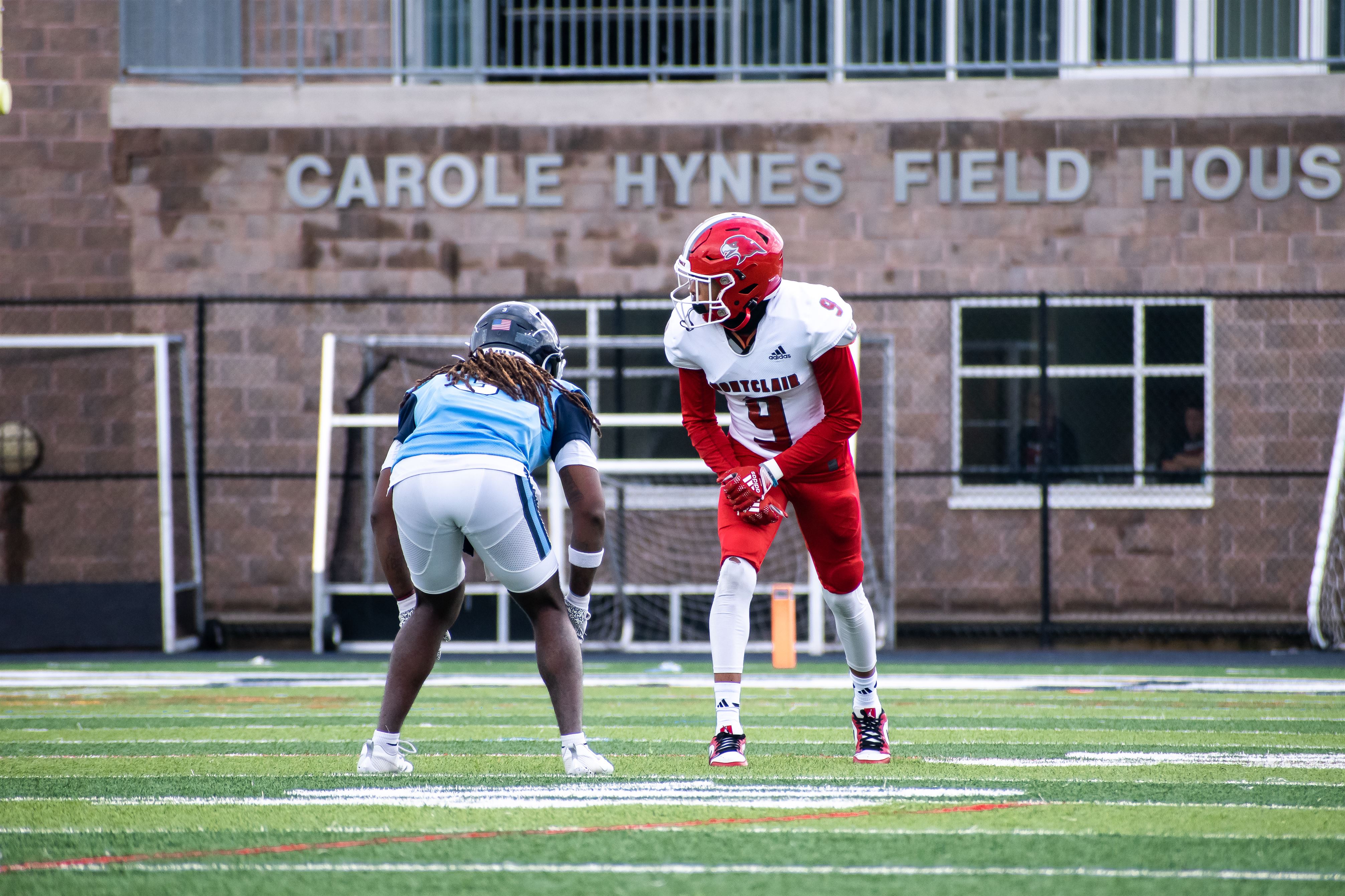 Fifth year wide receiver Clarence Wilkens was the leading receiver with 4 receptions for 52 yards and a score. Photo courtesy of Danny Deronde