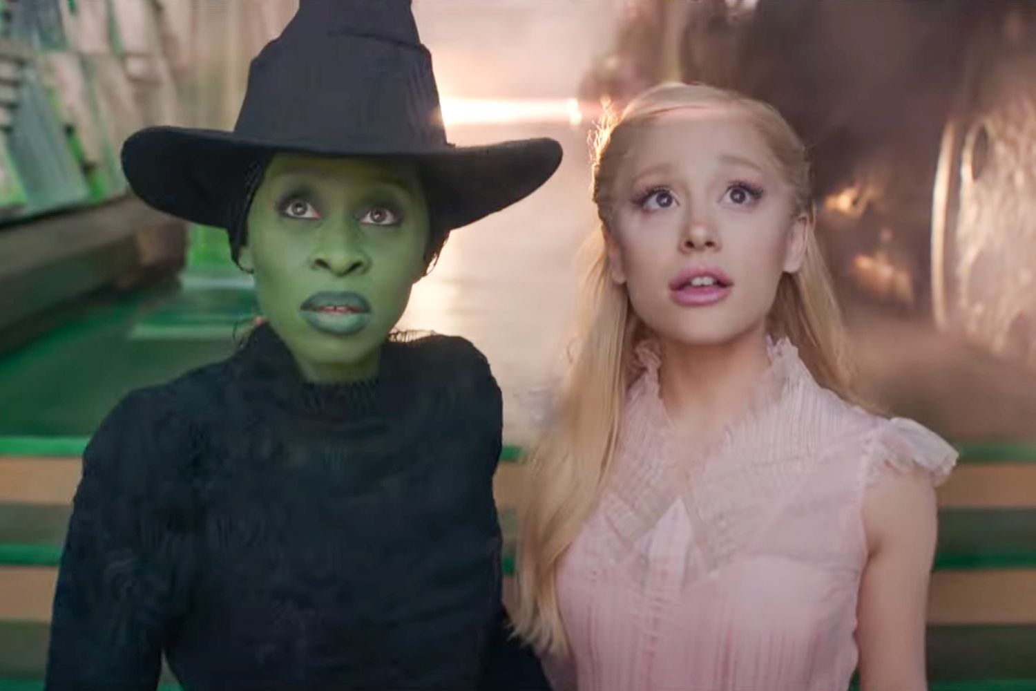 Cynthia Erivo and Ariana Grande in "Wicked." Photo courtesy of Universal Pictures