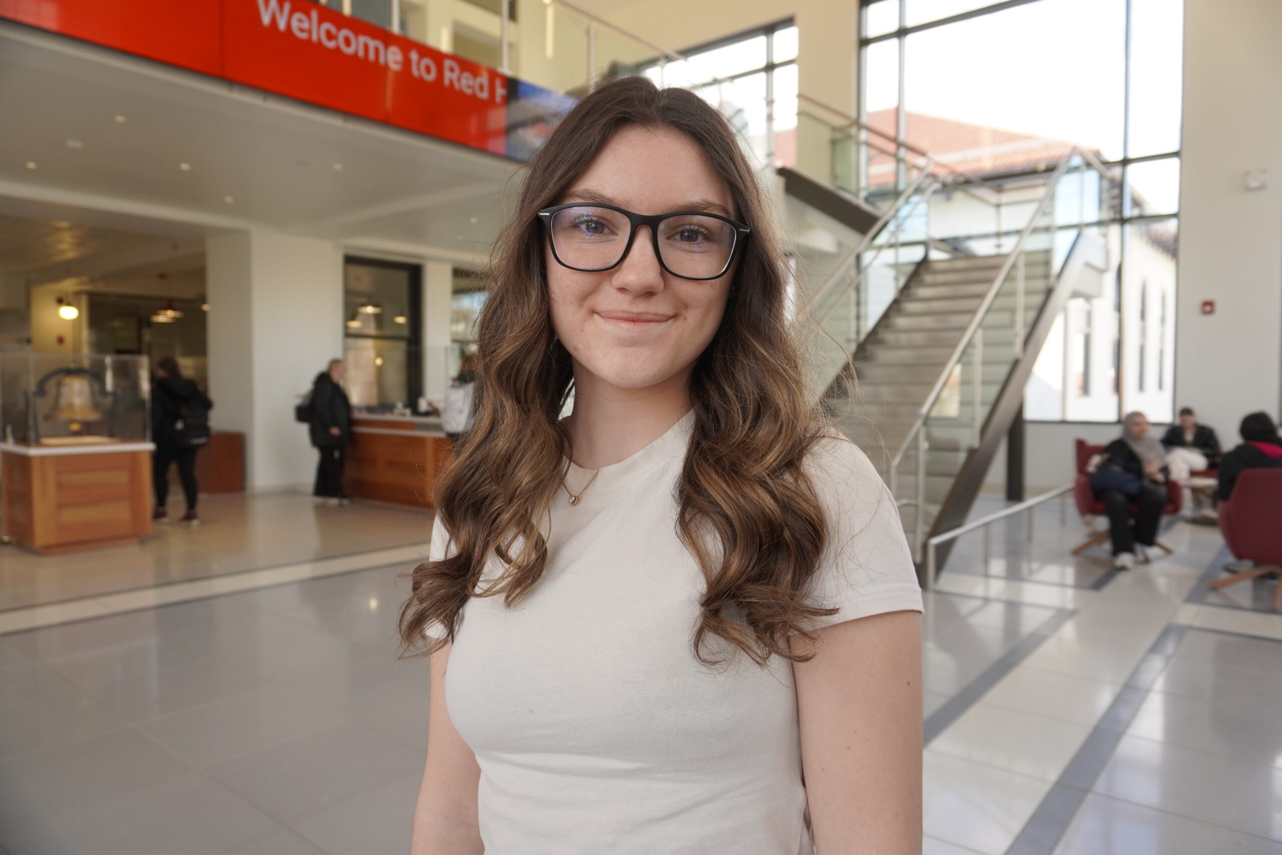 Sophmore environmental science major Nikki Cocuzza serves as the president of the Montclair State Food Recovery Network chapter. Jordan Reed | The Montclarion