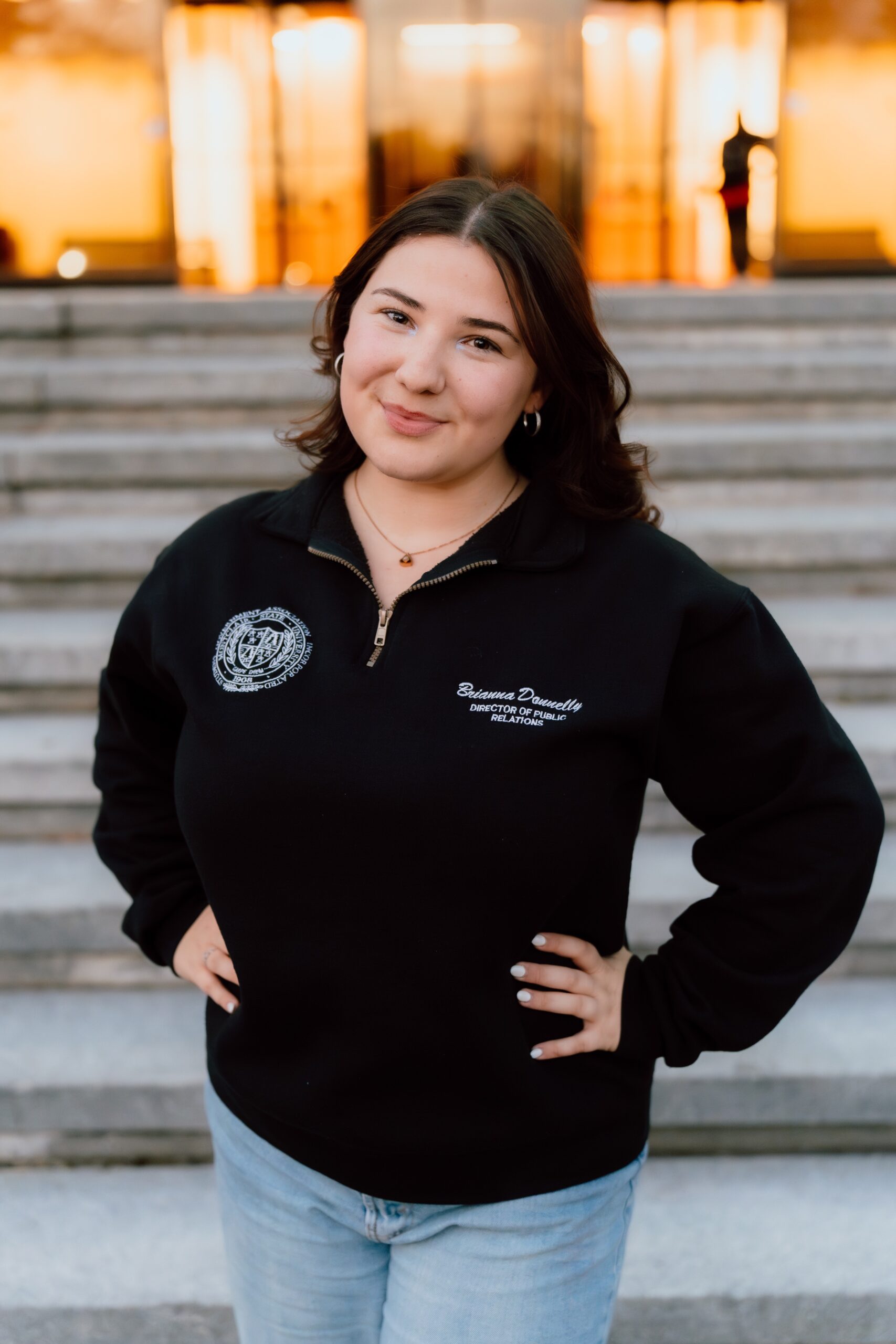 Brianna Donnelly, current director of public relations for the Student Government Association, is running unopposed for Executive Secretary. Photo Courtesy of the SGA website.