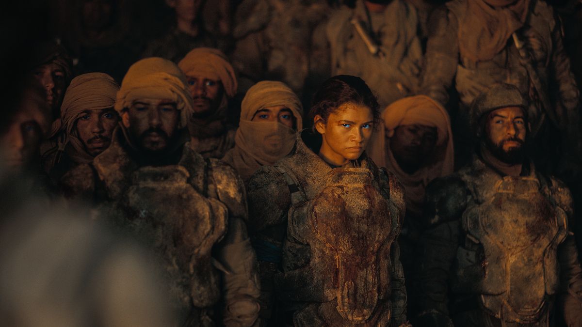 Zendaya's Chani has a crucially boosted role in this film. Photo courtesy of Legendary Pictures