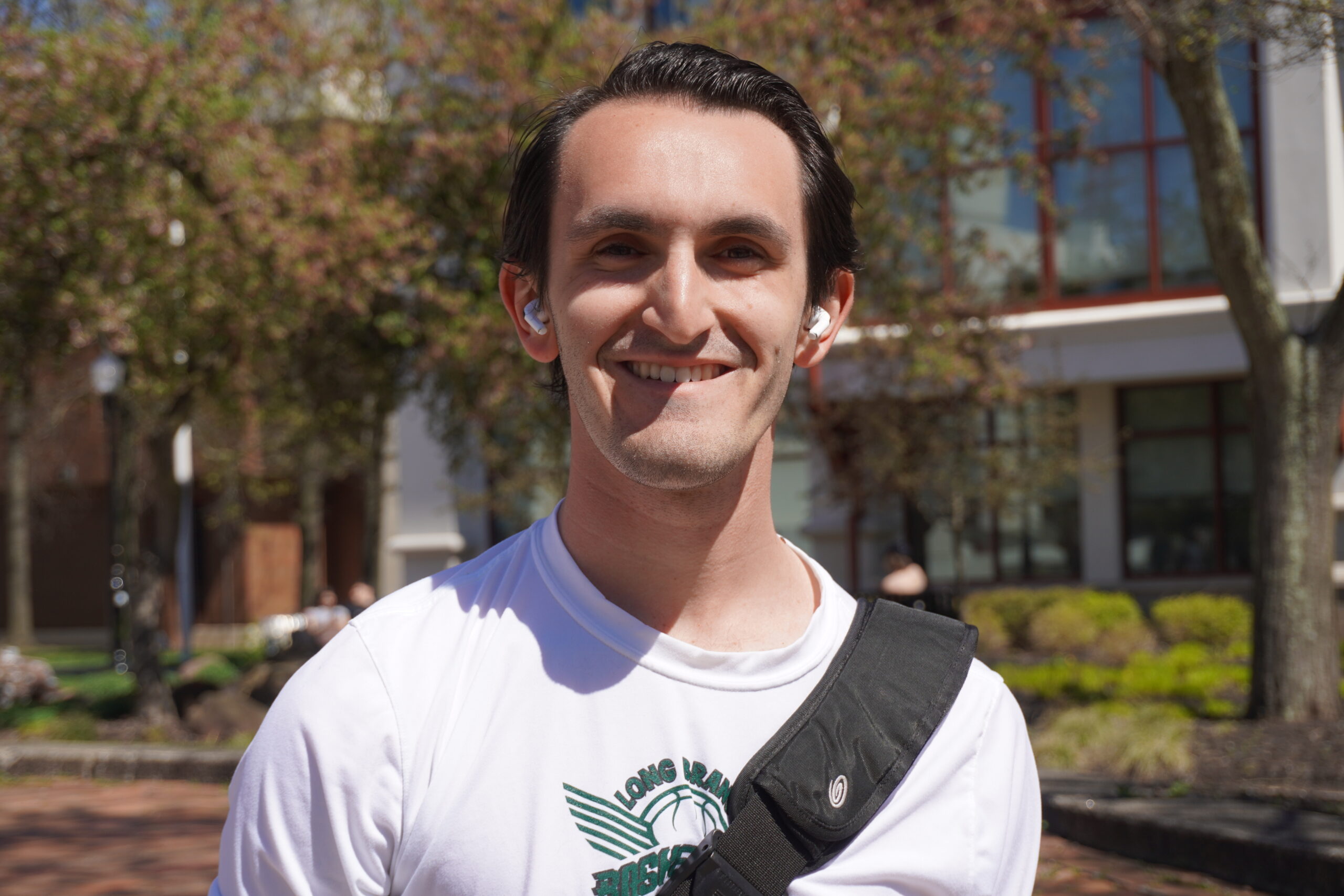 Dominic Sama, a junior political science major, believes everyone should be politically active, regardless of their views. Jordan Reed | The Montclarion
