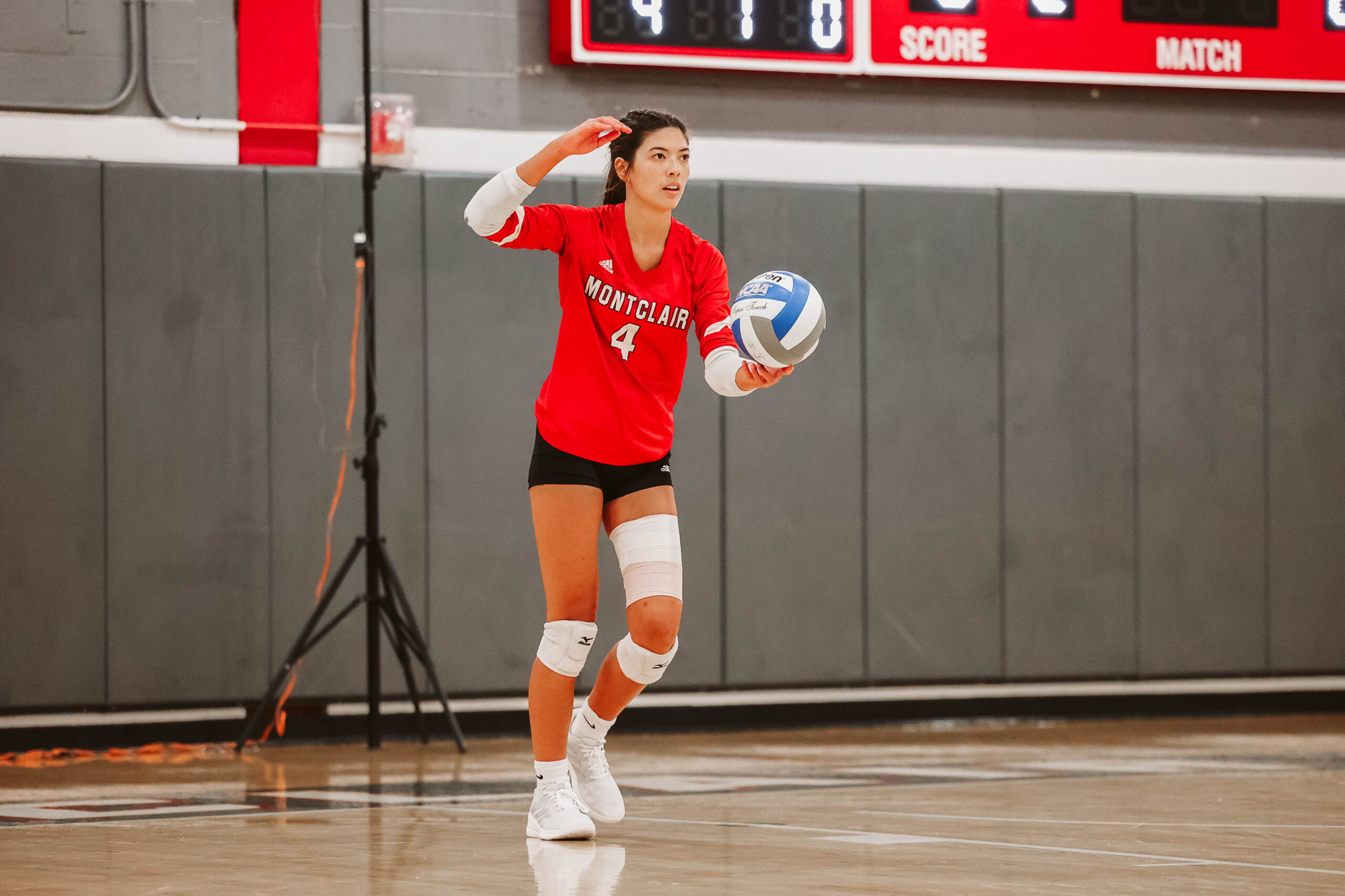 Montclair State won three unanswered sets to close out the match.