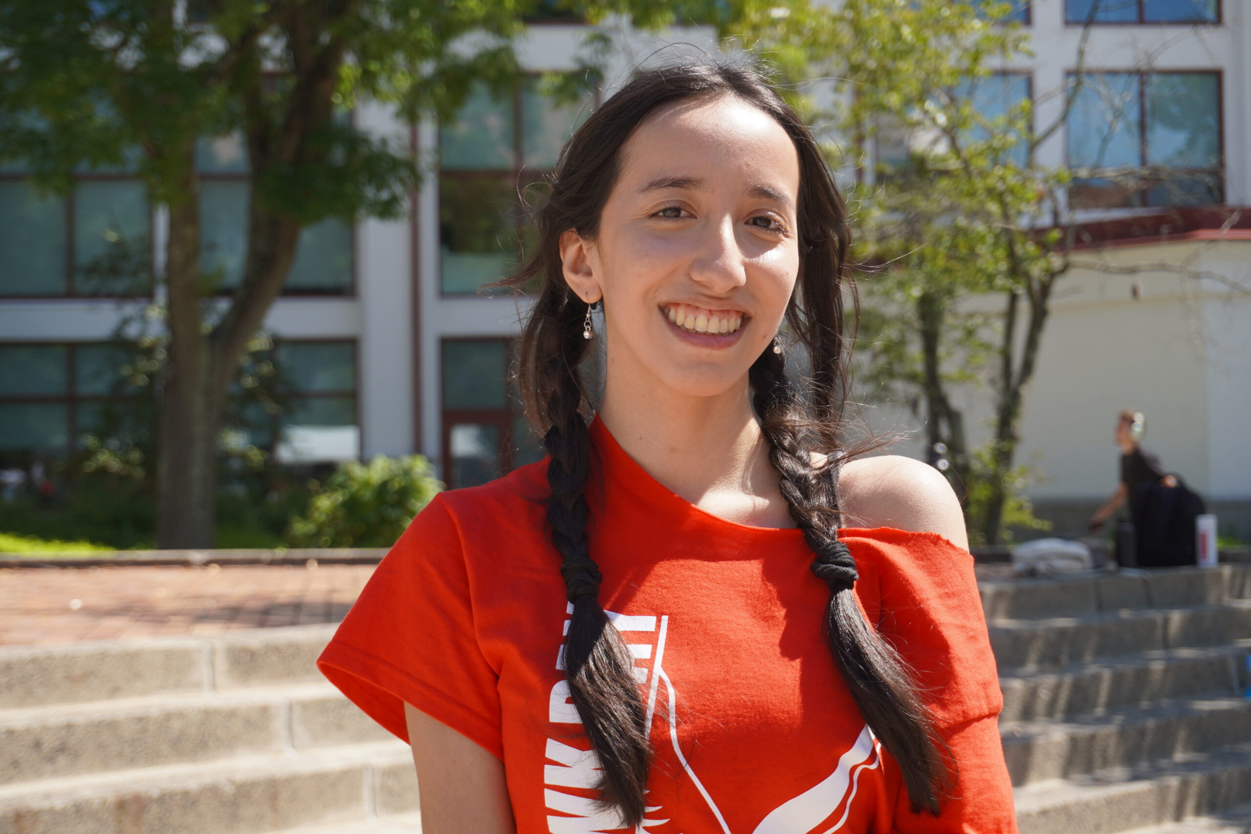 Freshman nursing major Adriana Sarmiento appreciated the involvement fair's diversity of clubs available. Jordan Reed | The Montclarion