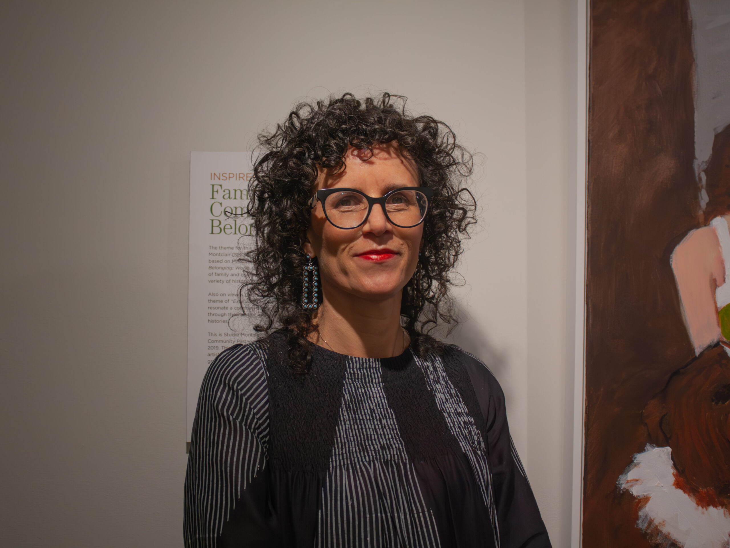 Laura J. Allen, curator of Native American art at the MAM