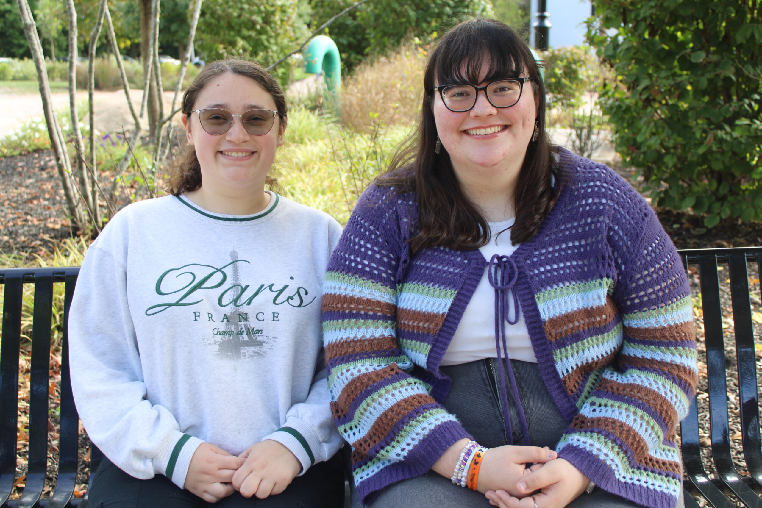 Bella Rivera on the left and Joanna Bonzwehl on the right.