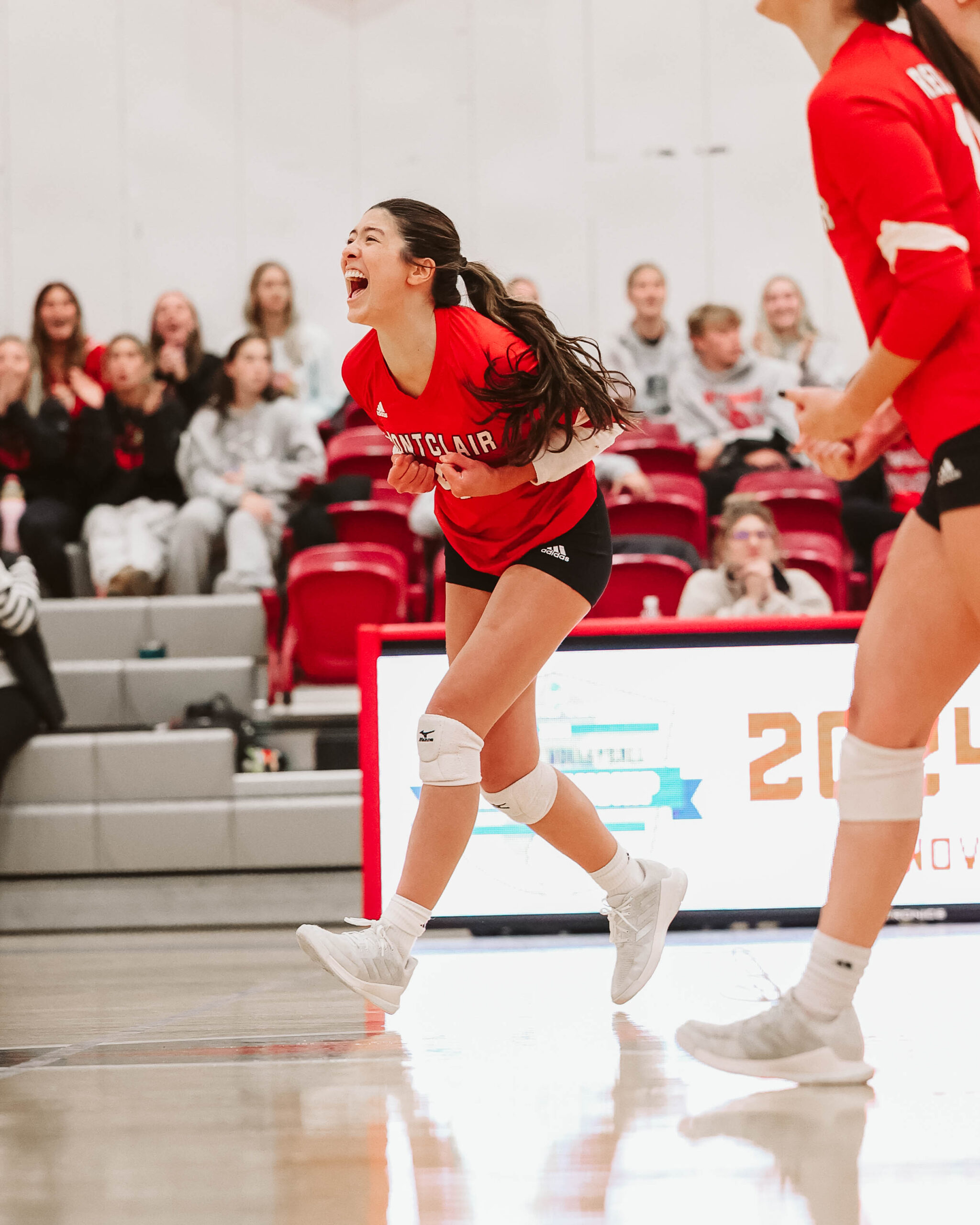 Stockton came back to win after finding themselves down two sets to one. | Photo Courtesy of Montclair State Athletics