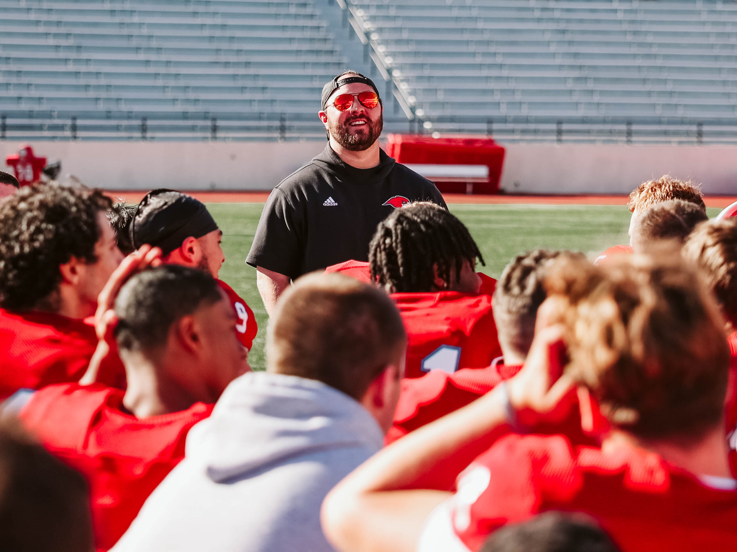 Montclair State head football coach Mike Palazzo helped to create the new trophy game.