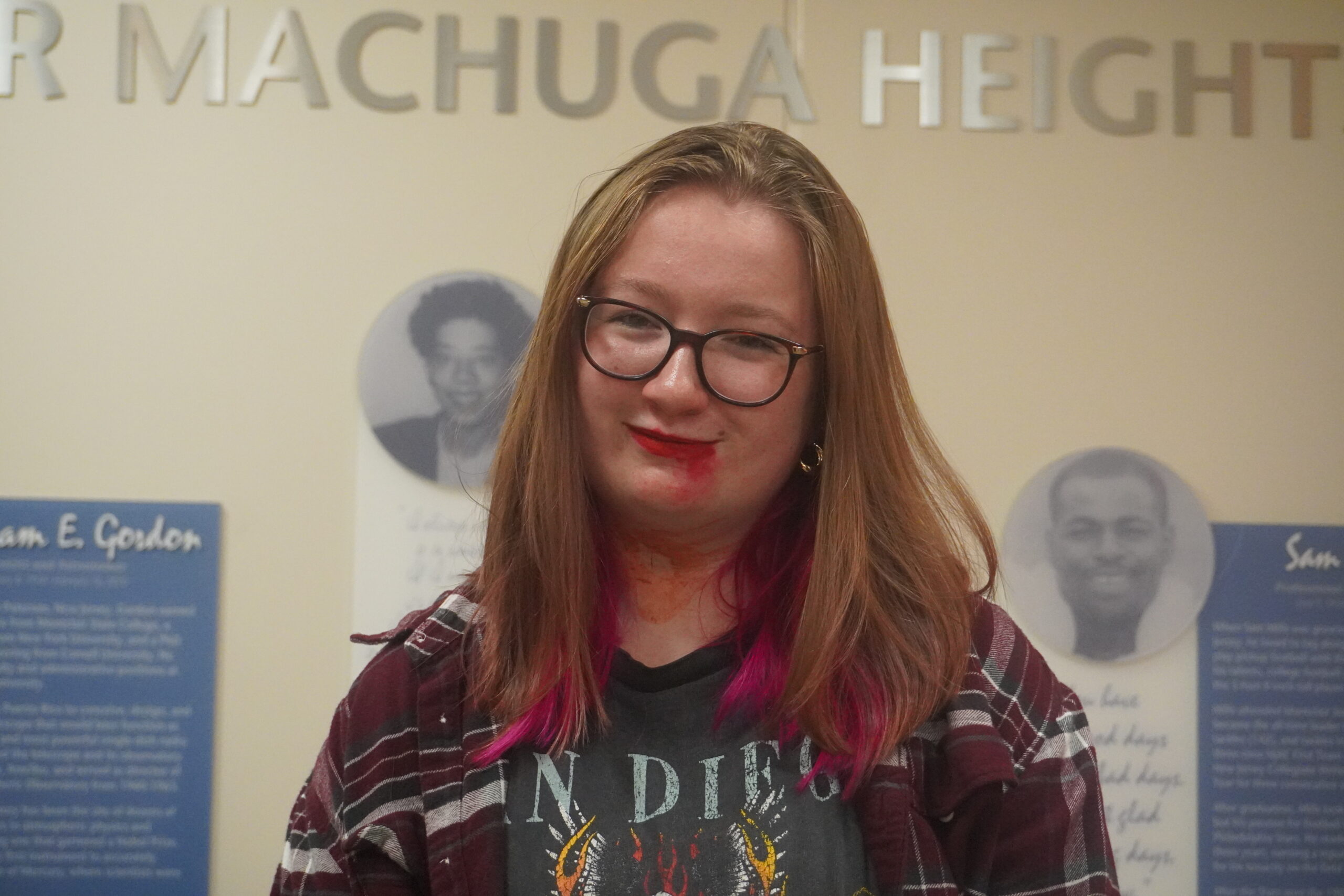 Sophomore business administration major Ava Reed is a second-year scare actor with Nightmare on Clove Road/Stone Street. Jordan Reed | The Montclarion