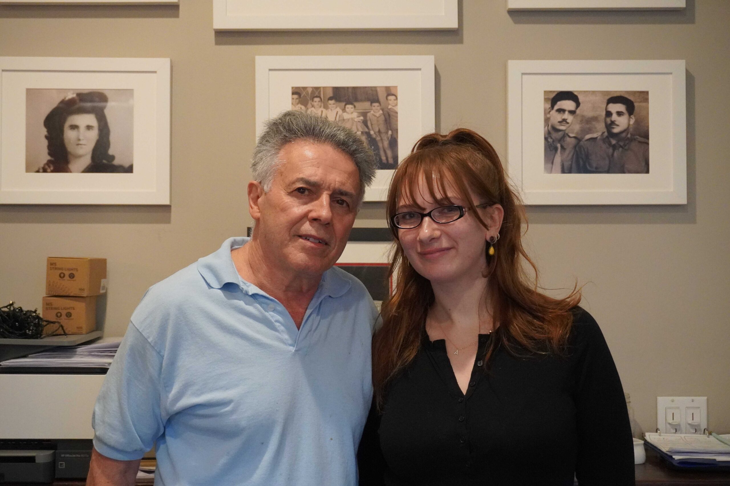 Owner Carlo Orrico poses with waitress Adeline Algabrite. Jordan Reed | The Montclarion