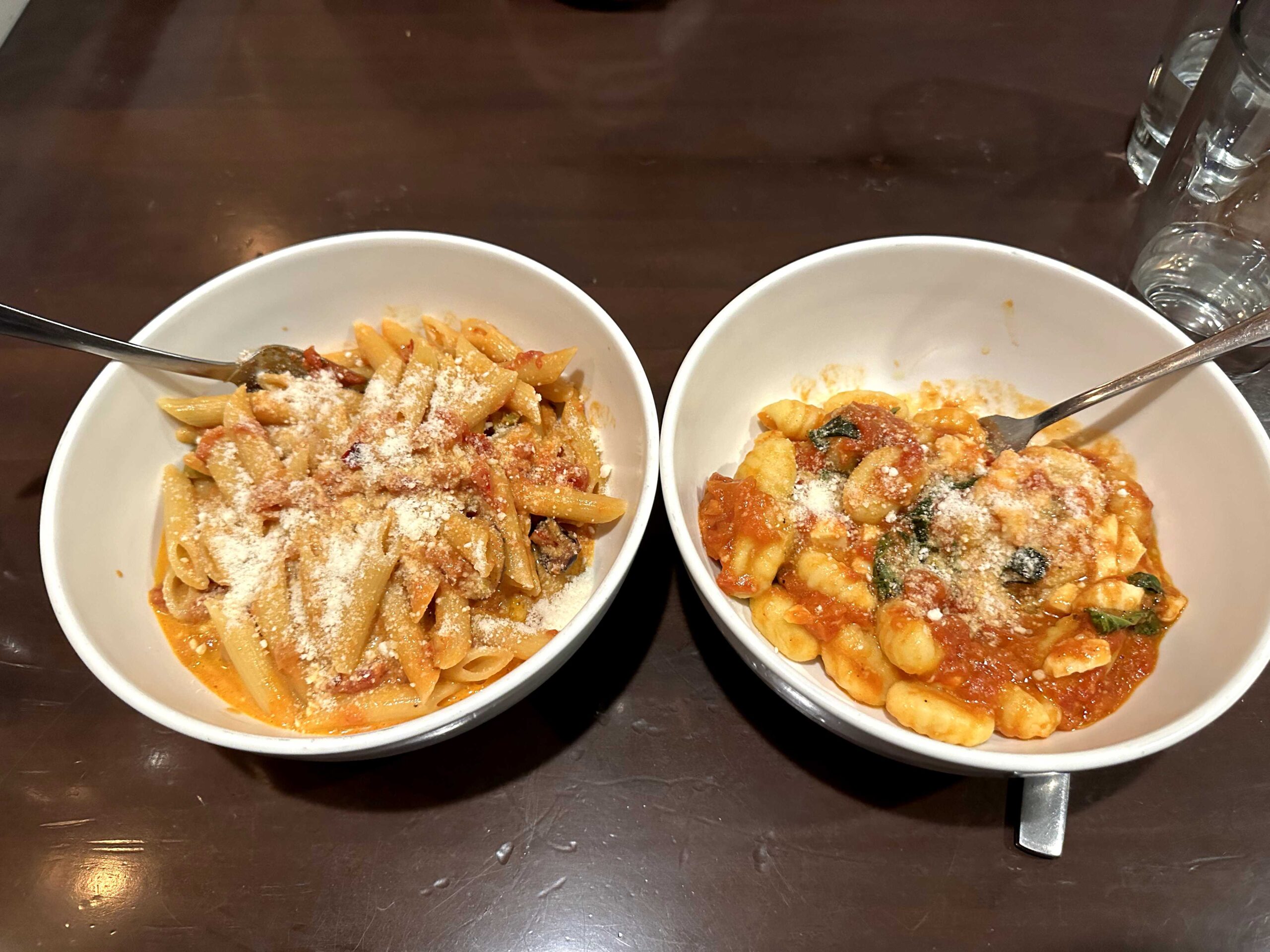 For our entrées, we went with the penne arrabbiata and tomato gnocchi.
Jordan Reed | The Montclarion