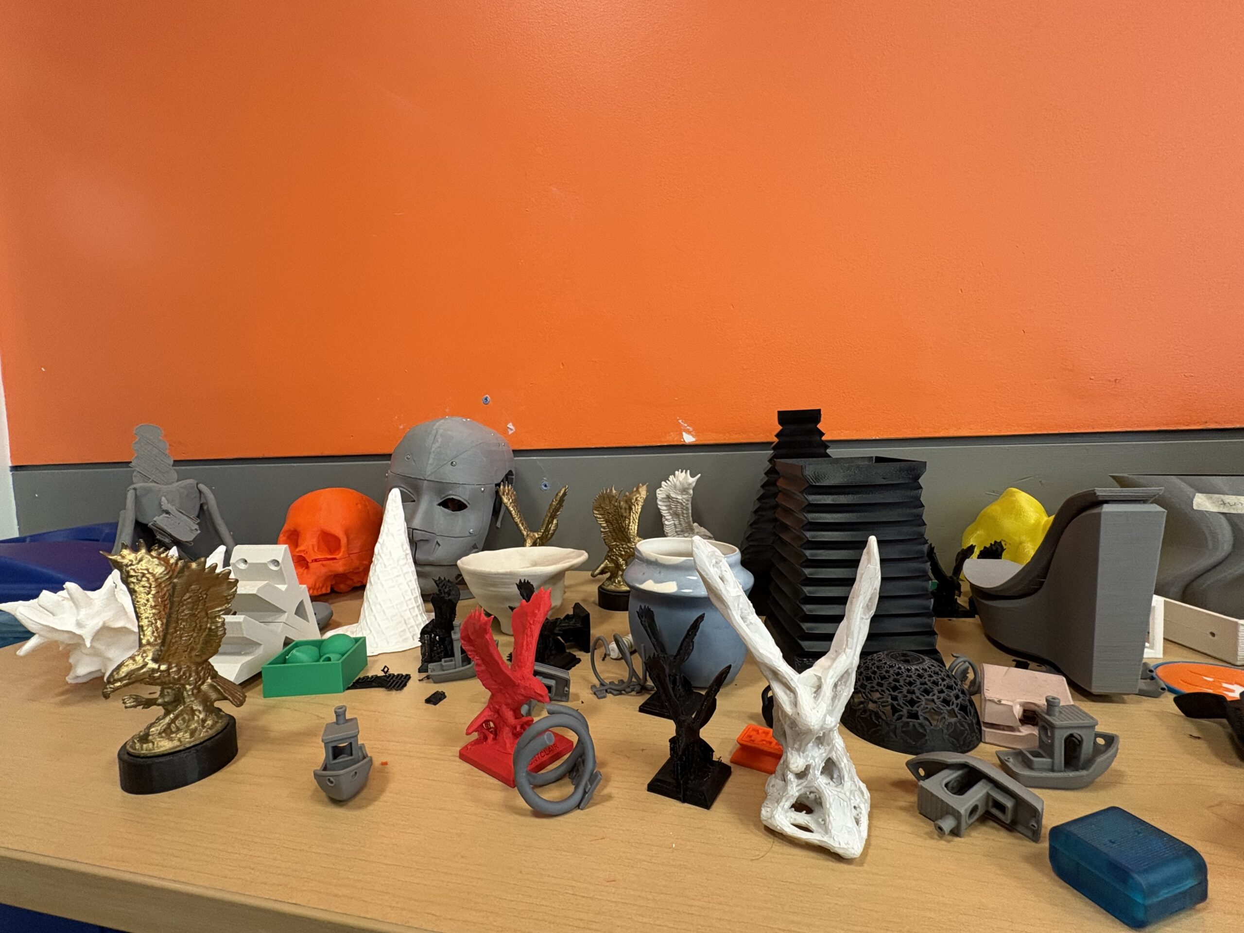 Some of the student made innovations using 3D Printers