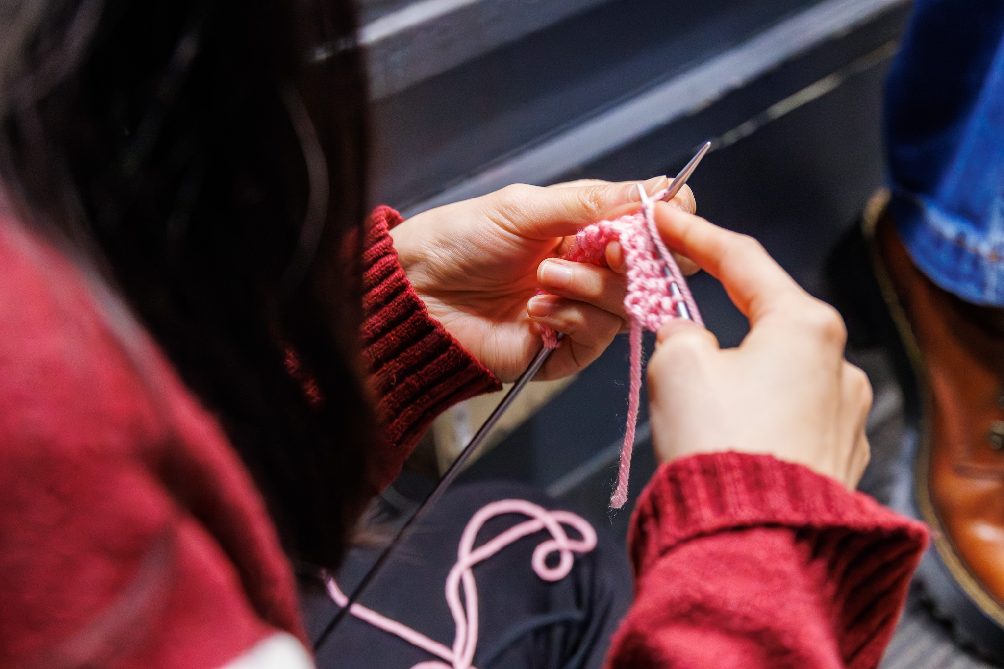 Studies have shown that knitting has a positive effect on mental health, and students in Montclair Unraveled have felt that first-hand.
Sal DiMaggio | The Montclarion