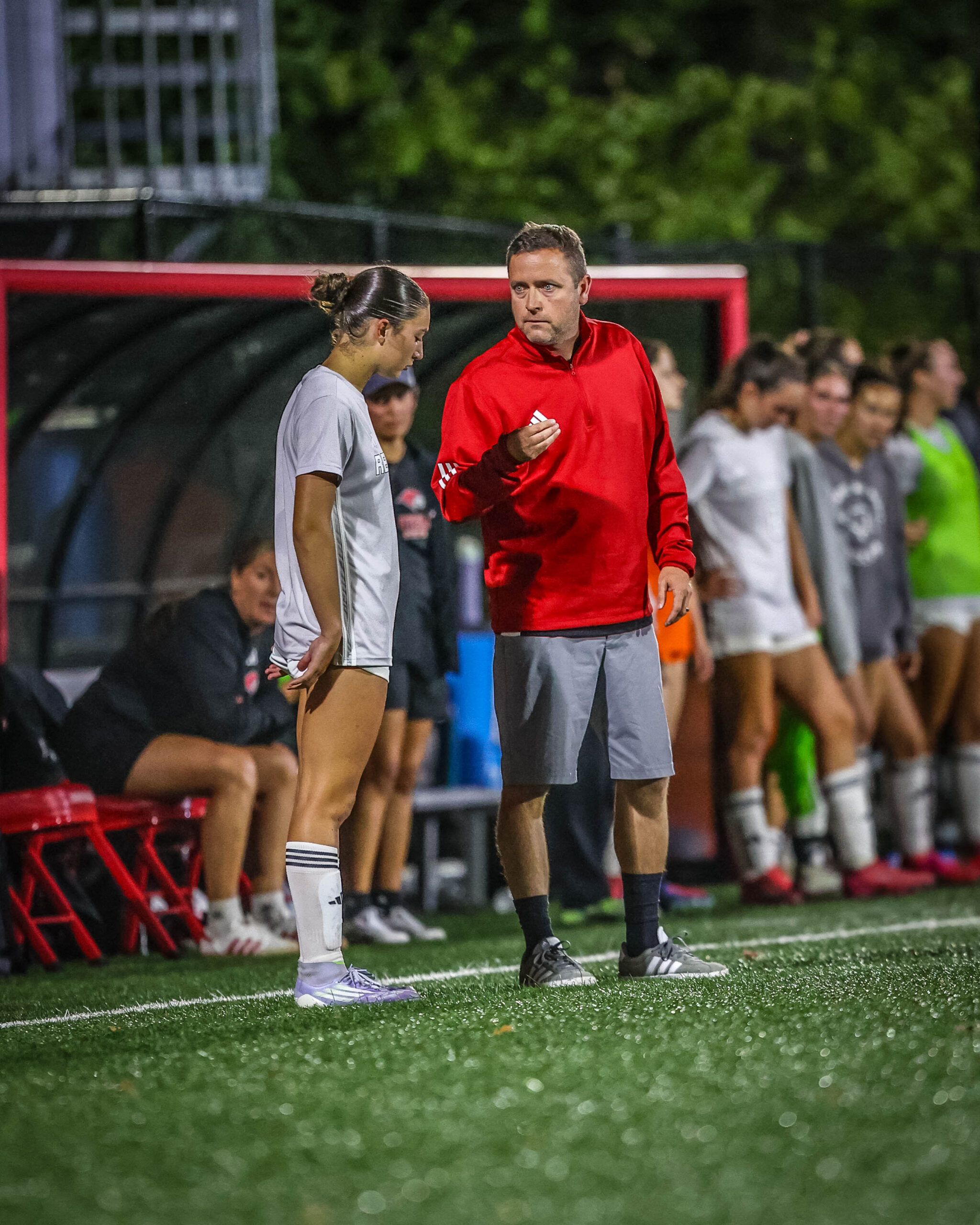 “Even though we are really young, they don’t get scared and they don’t get shocked,” said head coach Patrick Naughter after a scrappy 1-1 draw.