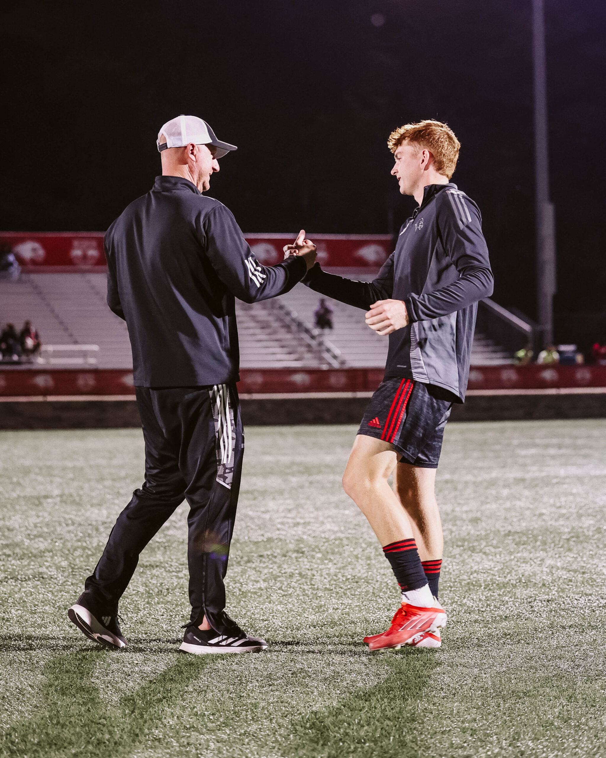 Ian Chesney (pictured right) joins the Red Hawk coaching staff after a successful playing career.