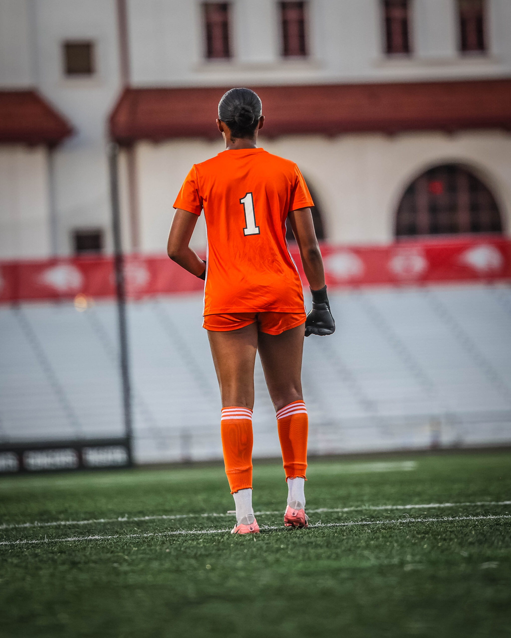 Salange Bell made five key saves despite being banged up in practice the day prior.