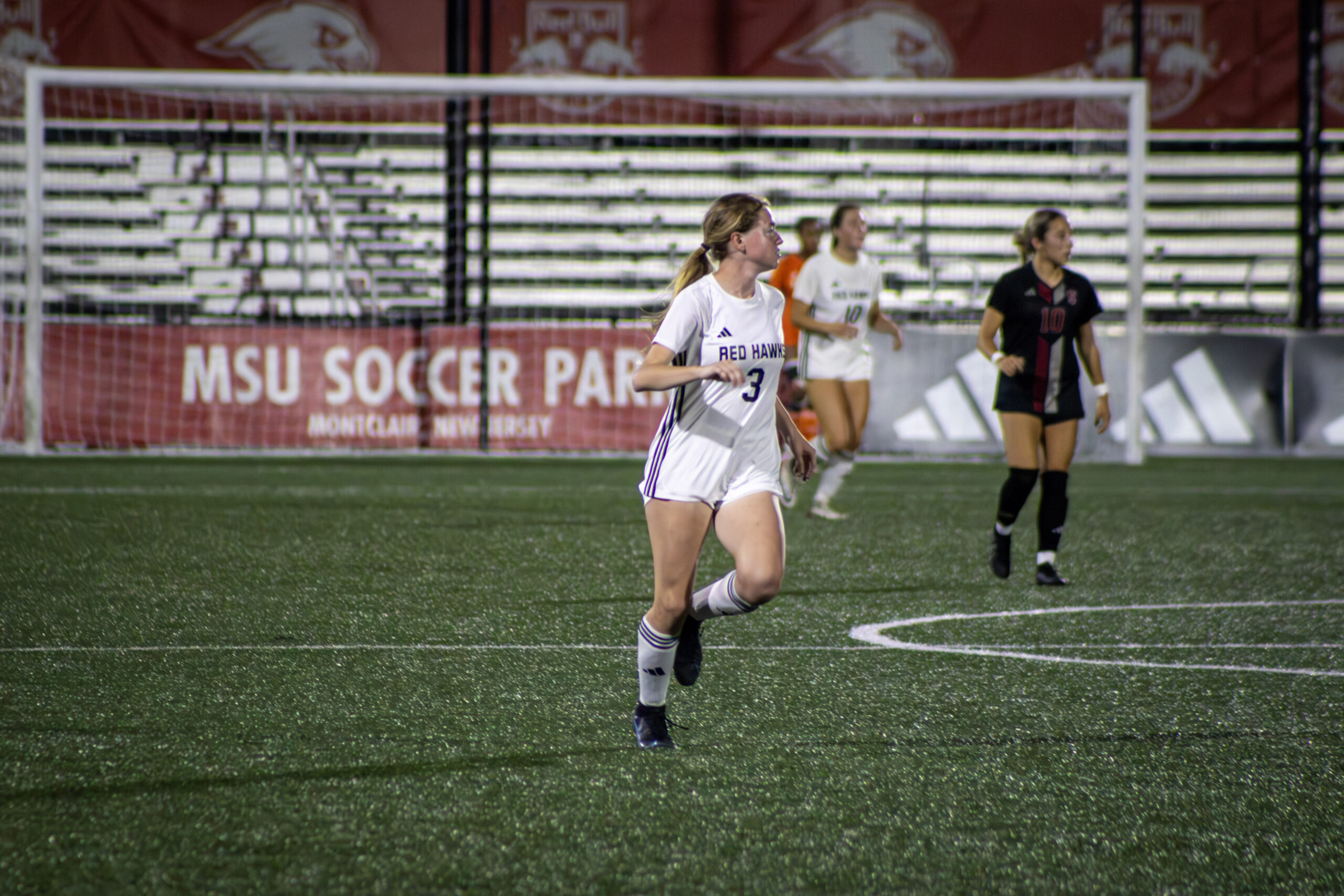 “I have this ritual when I take penalty kicks,” said Albert. “I look to one side and then I kick to the other. The goalie followed my eyes and went to the other side, so I was lucky that she did that.”