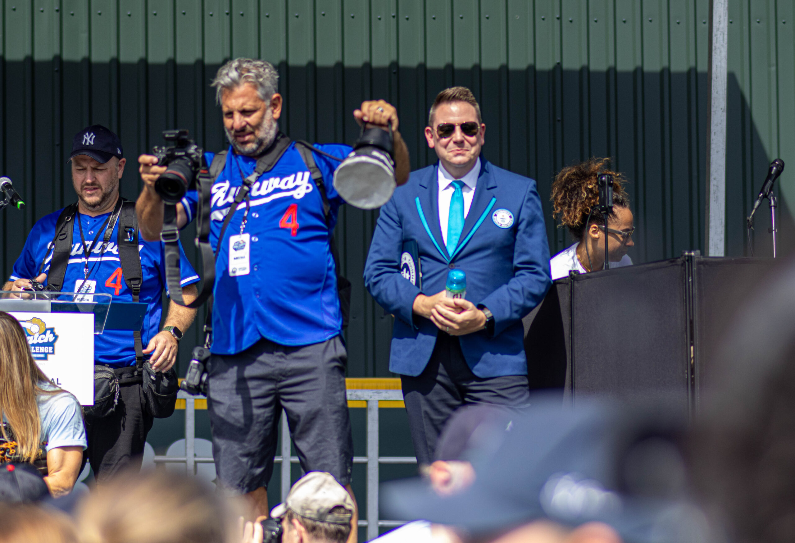 Michael Empric, an adjudicator from Guinness World Records during the event. David Bien-Aime┃The Montclarion