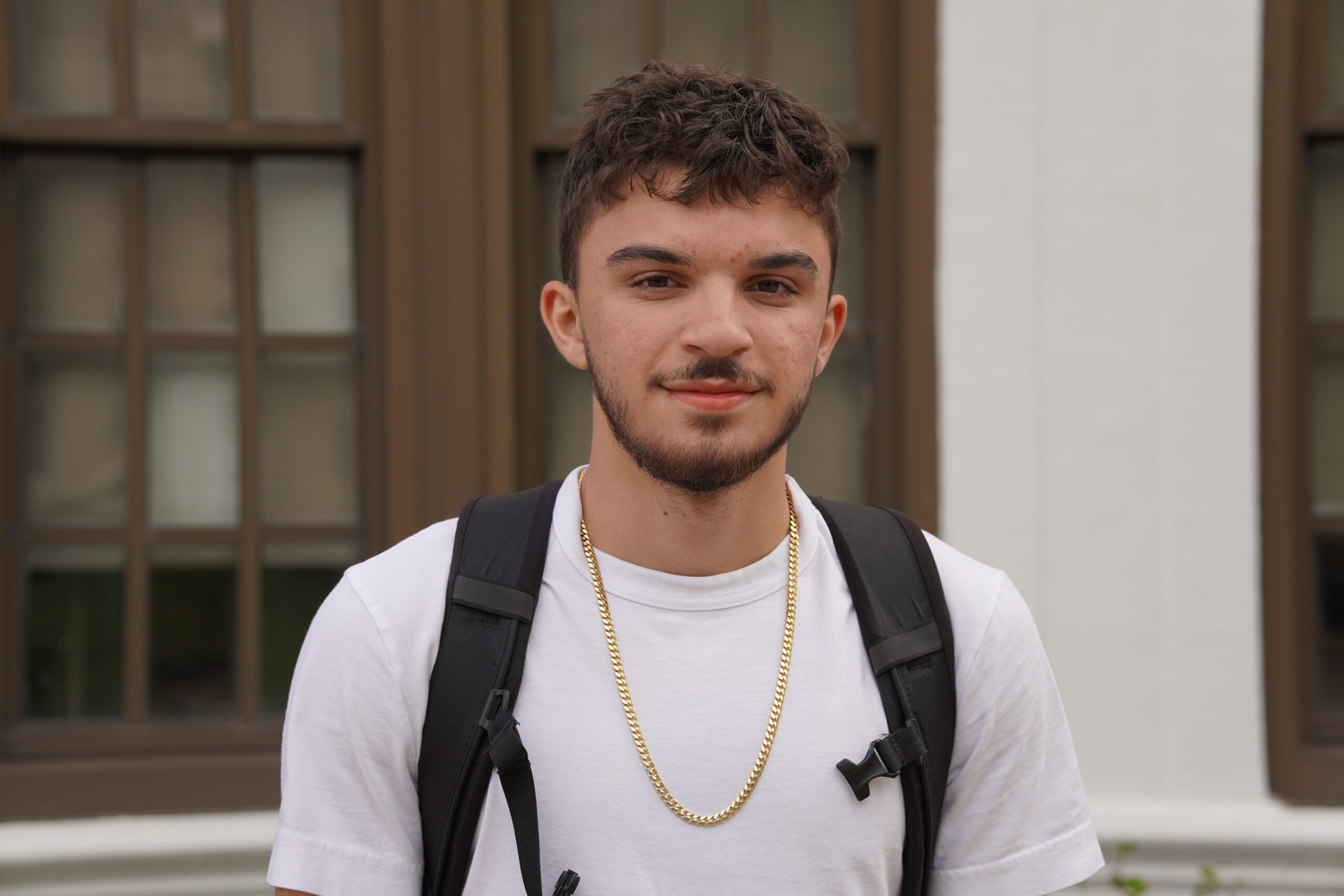 Jake Flores, senior public relations and social media major. Jordan Reed | The Montclarion