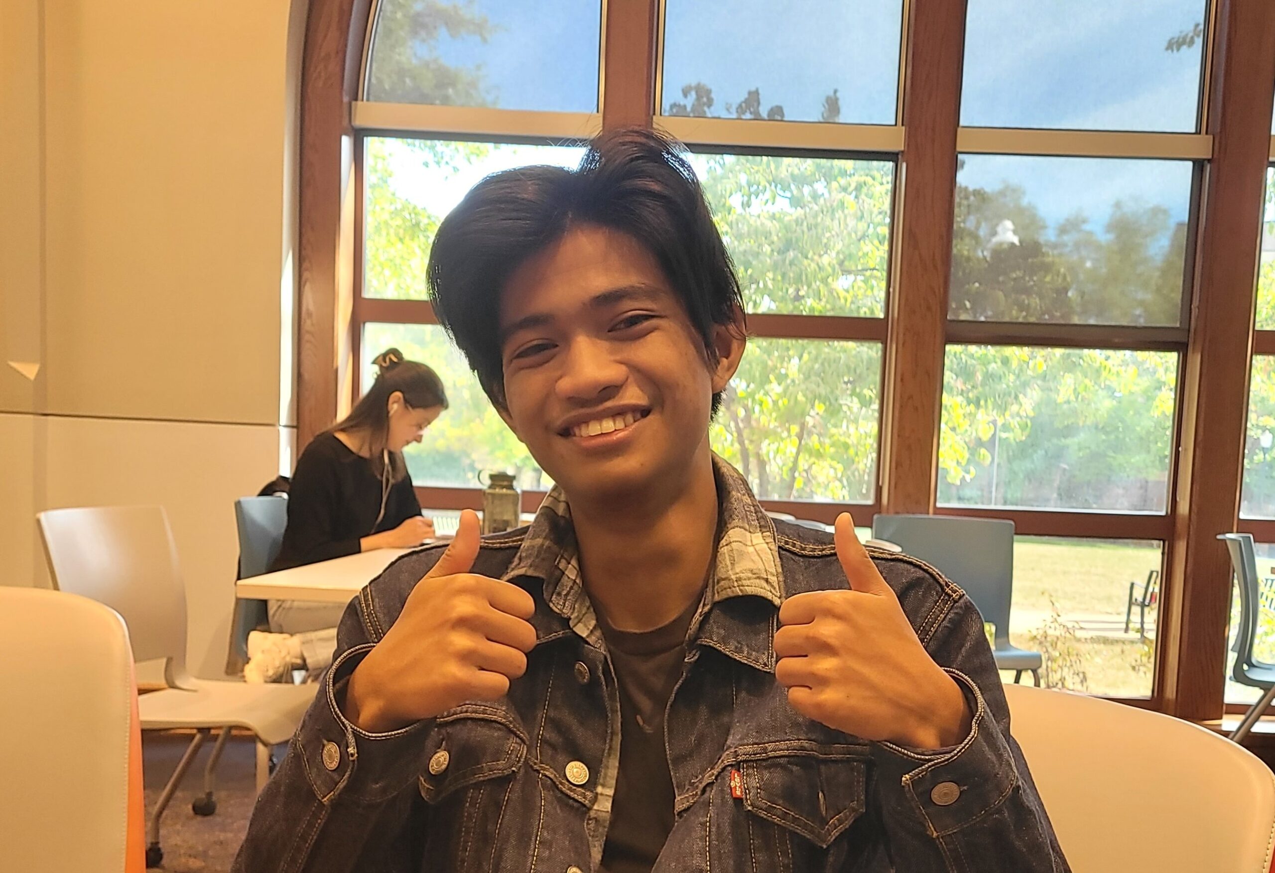 Some MSU students, like freshman economics major Emmanel-Salvator Tatlonghari, said that they feel uninformed about the upcoming gubernatorial election. Julisa Williams | The Montclarion