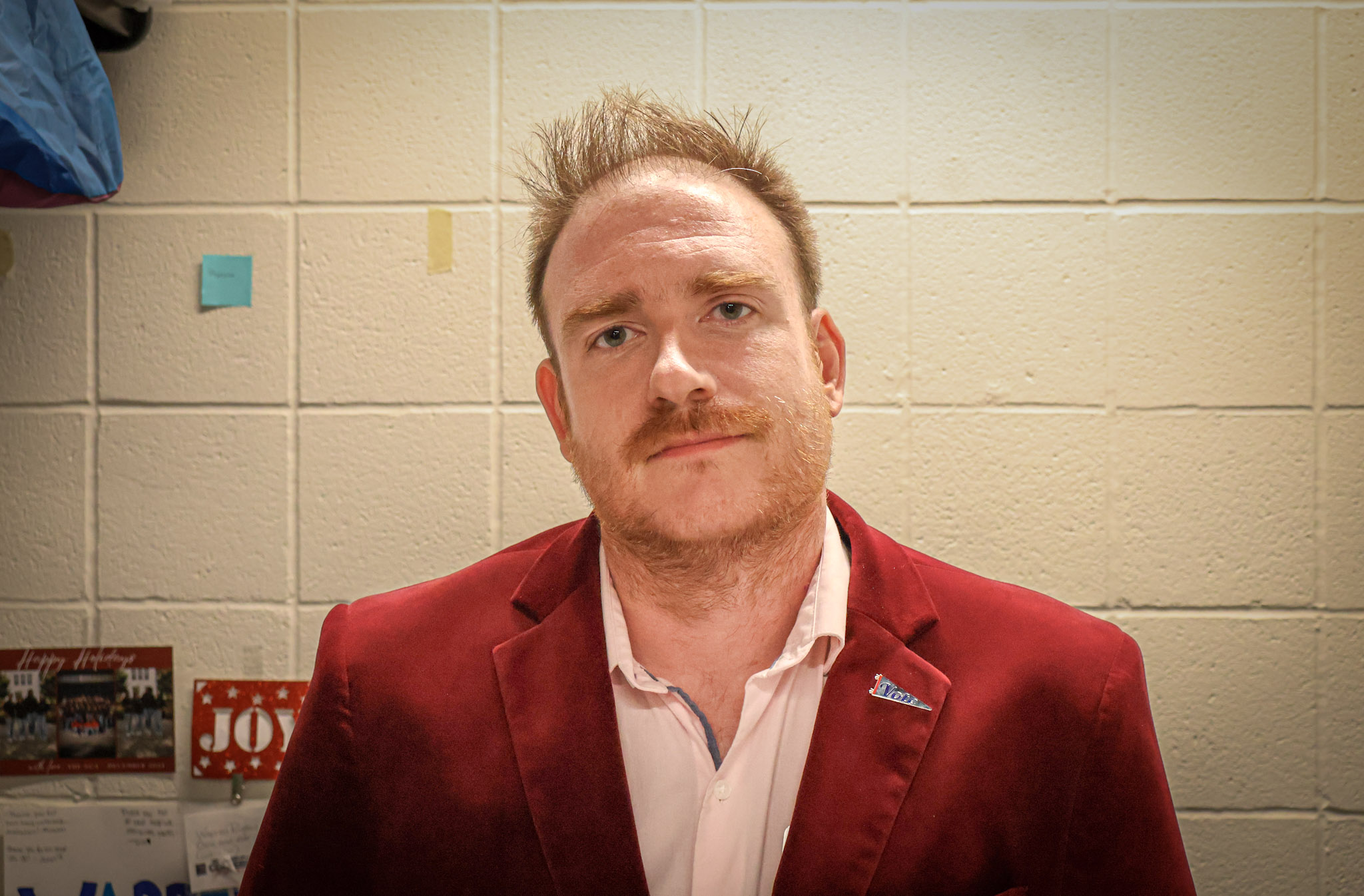 Warren Rigby, the Civic and Voter Engagement coordinator. The Montclarion┃Hope Chang