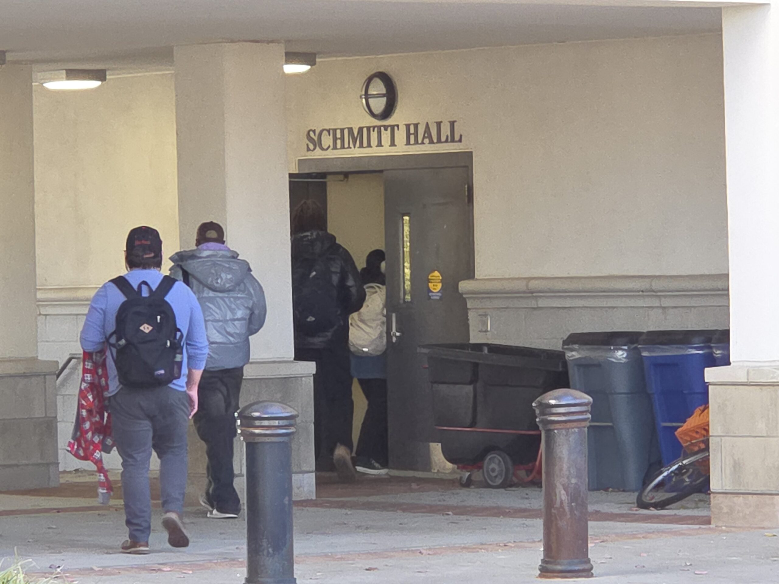 Conrad J Schmitt Hall is the location of the World Languages And Cultures Department which runs the university's French program