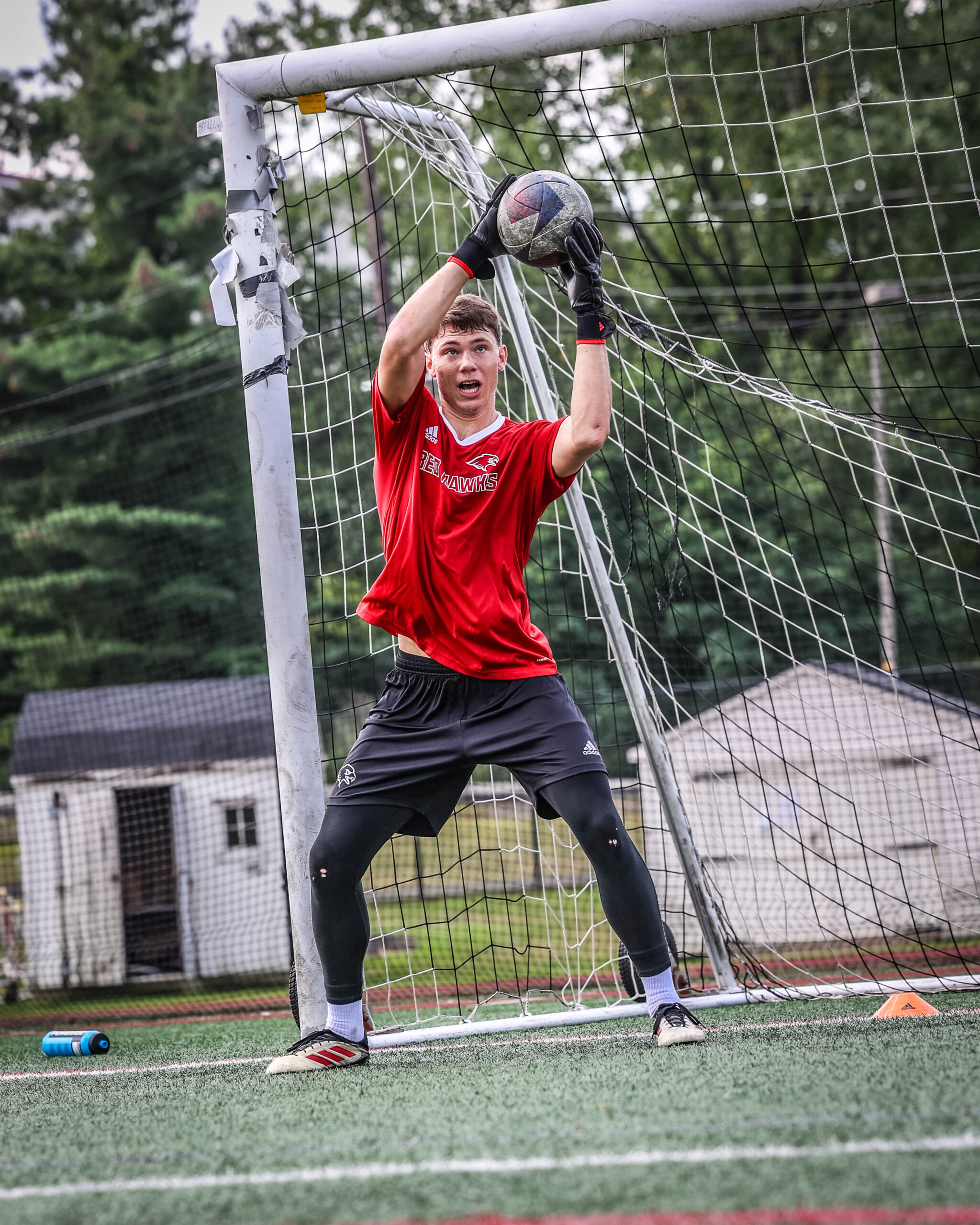 “So just to be ready, and I was ready," said freshman goalkeeper Pierre Soumeillant. "I was super happy when I heard I was going to get my first start.”