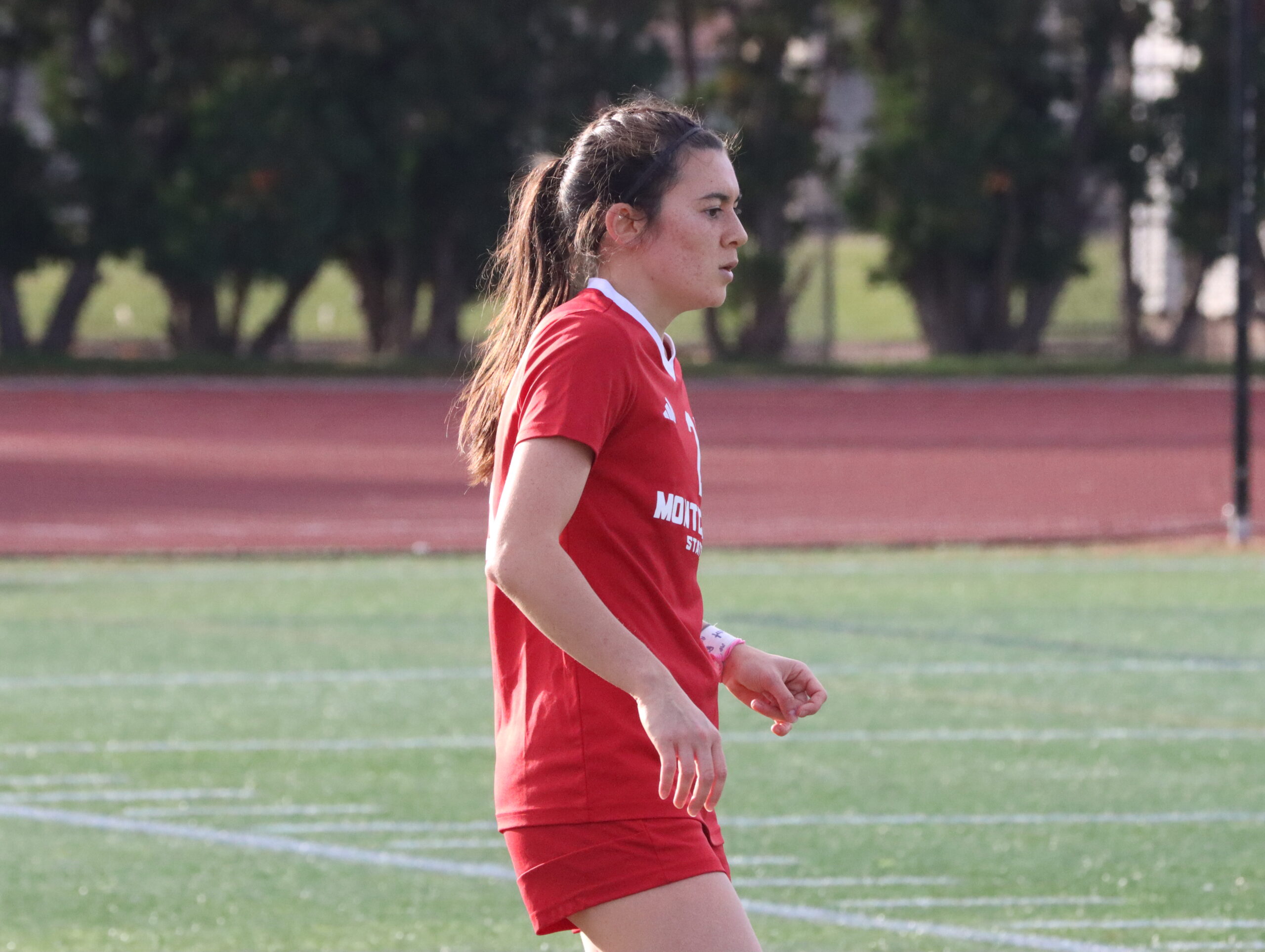 Montclair State will miss the presence of senior forward Kylie Prendergast, who was crowned NJAC Offensive Player of the Year and helped the Red Hawks to another NCAA tournament birth. Philip Ehlers | The Montclarion
