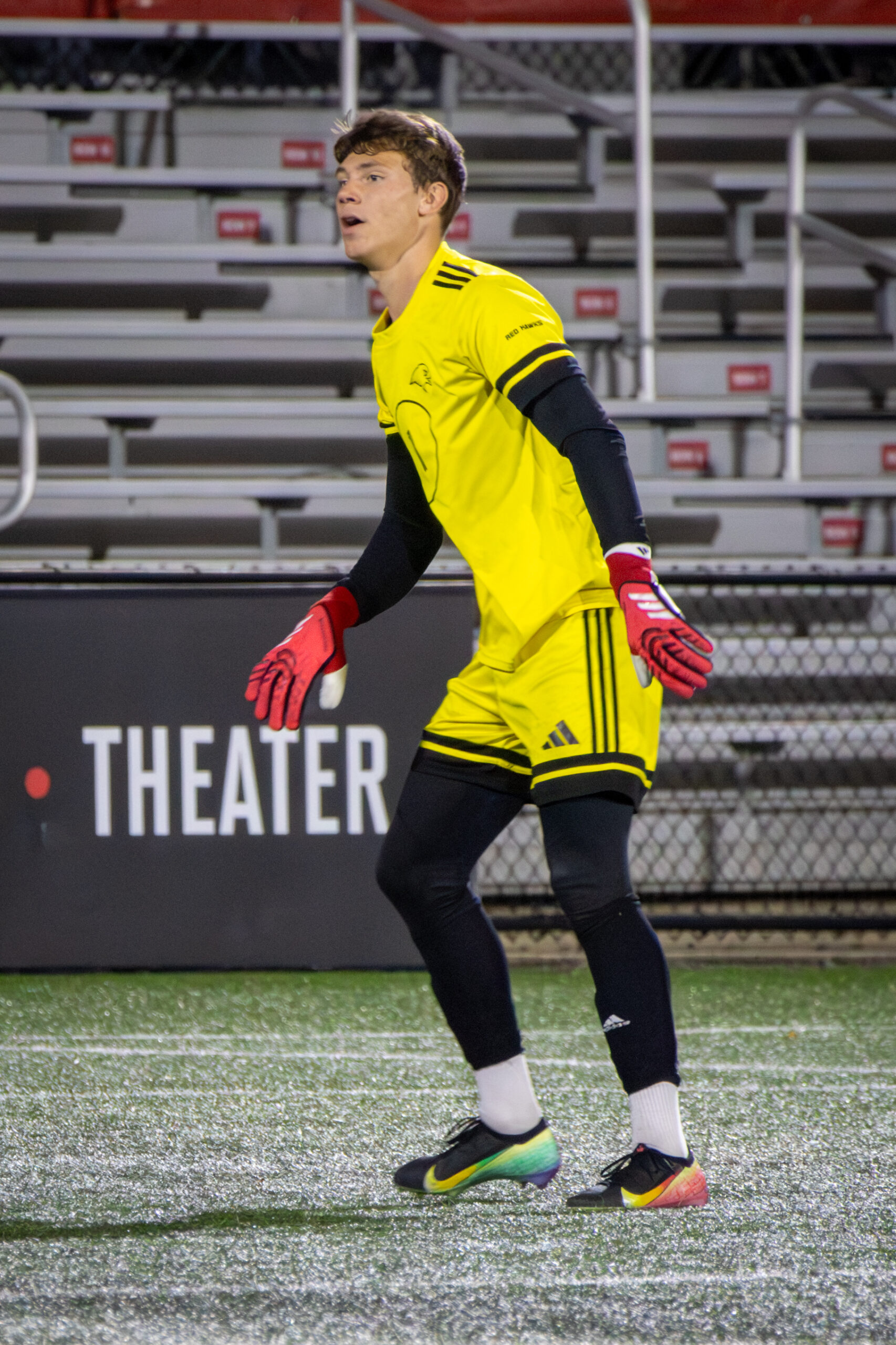 Freshman keeper Pierre Soumeillant has allowed one goal or fewer in seven out of nine contests this season.